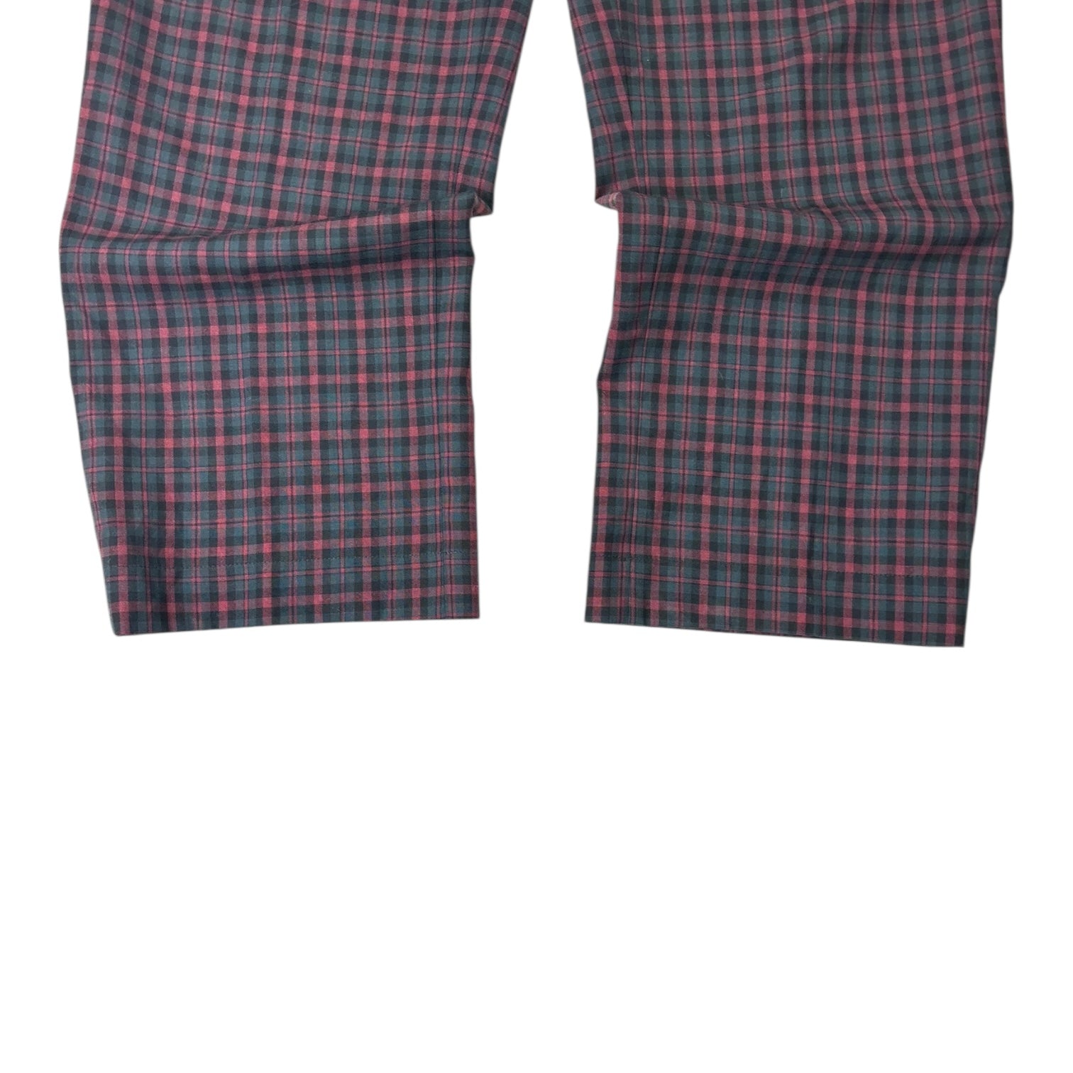 Balenciaga Plaid Dress Pant Red/Grey