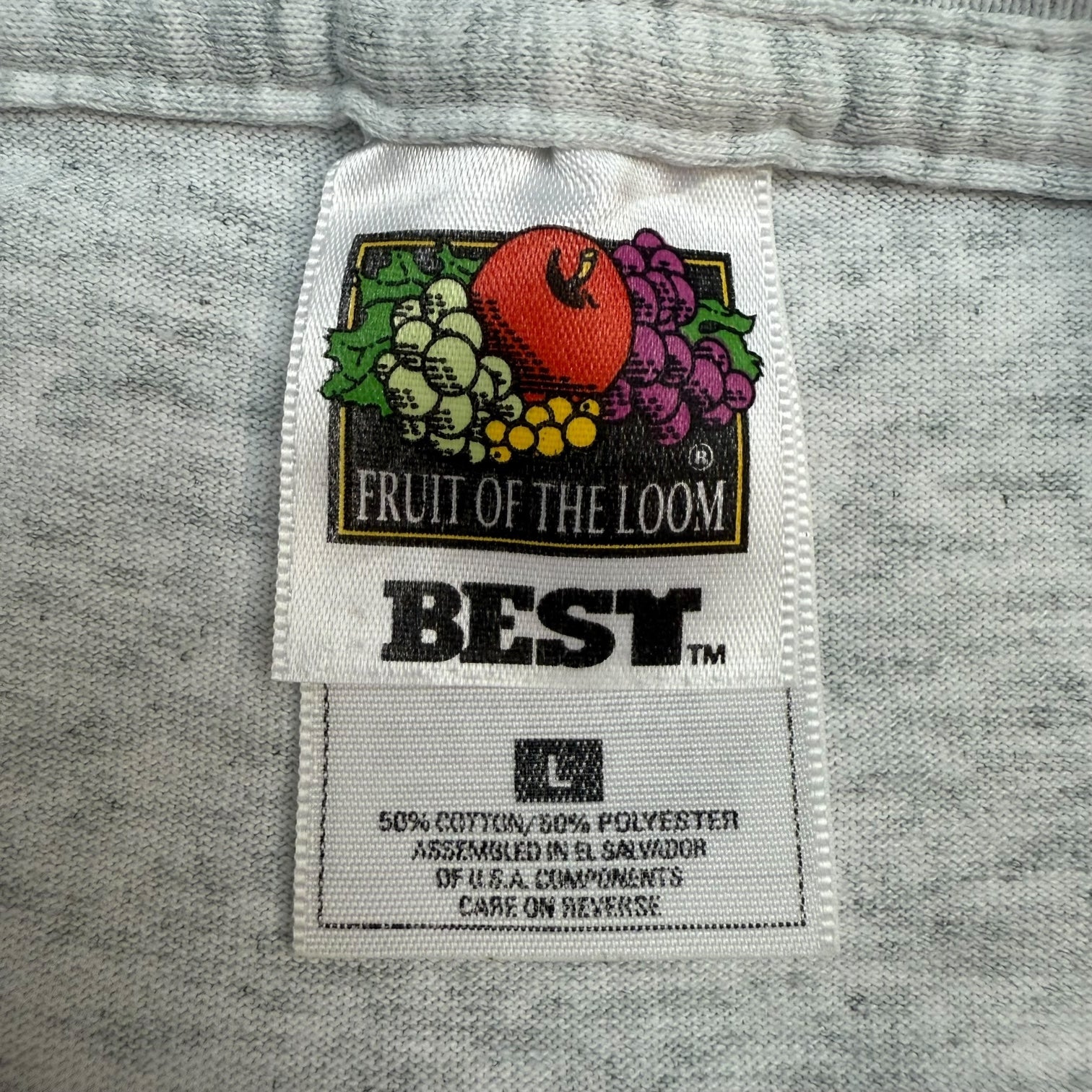 Vintage Chicago Bulls Masters Of The Rings Tee Grey