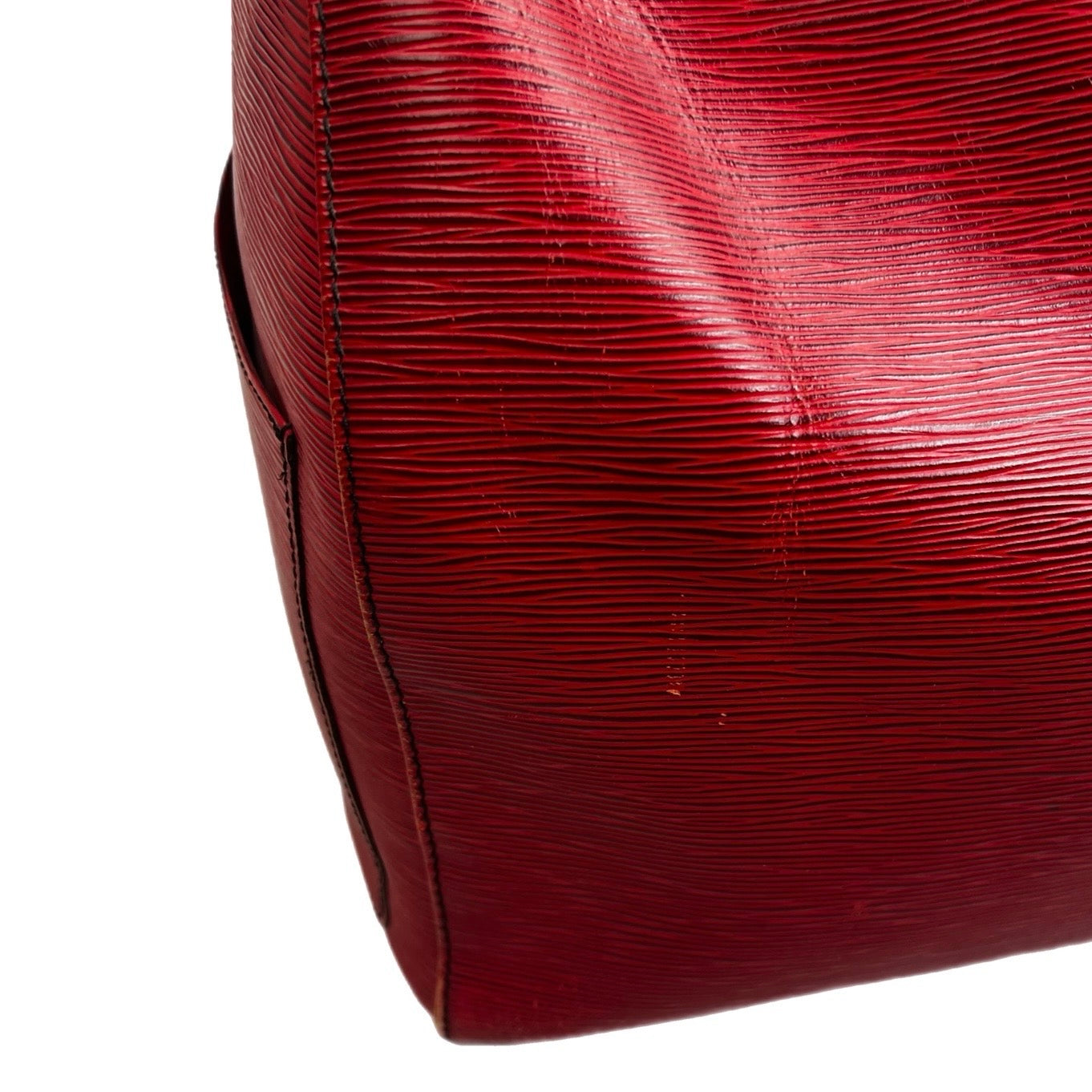 Louis Vuitton Epi Castillan Red Keep All 55