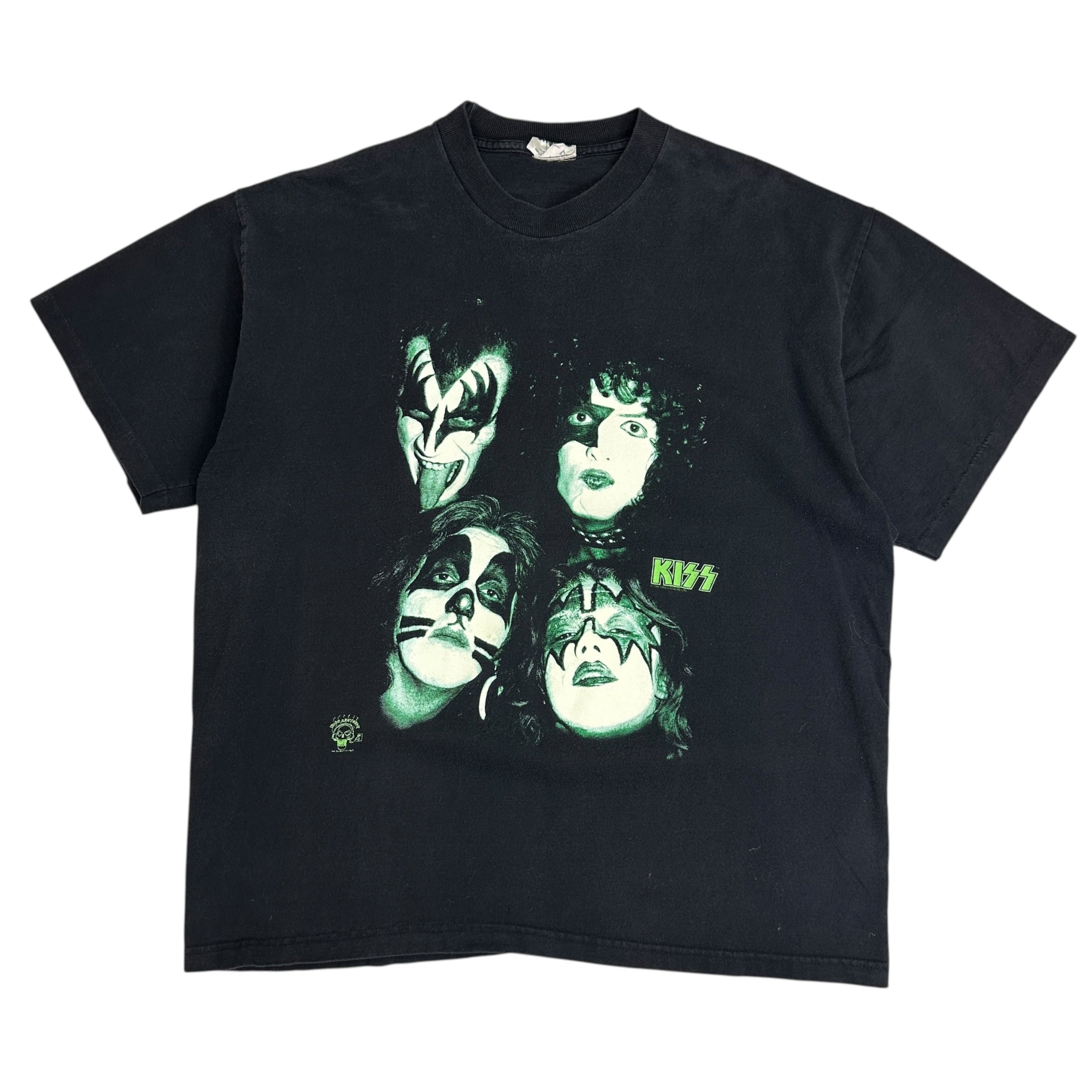 1996 Kiss Glow in the Dark Tour Tee Black