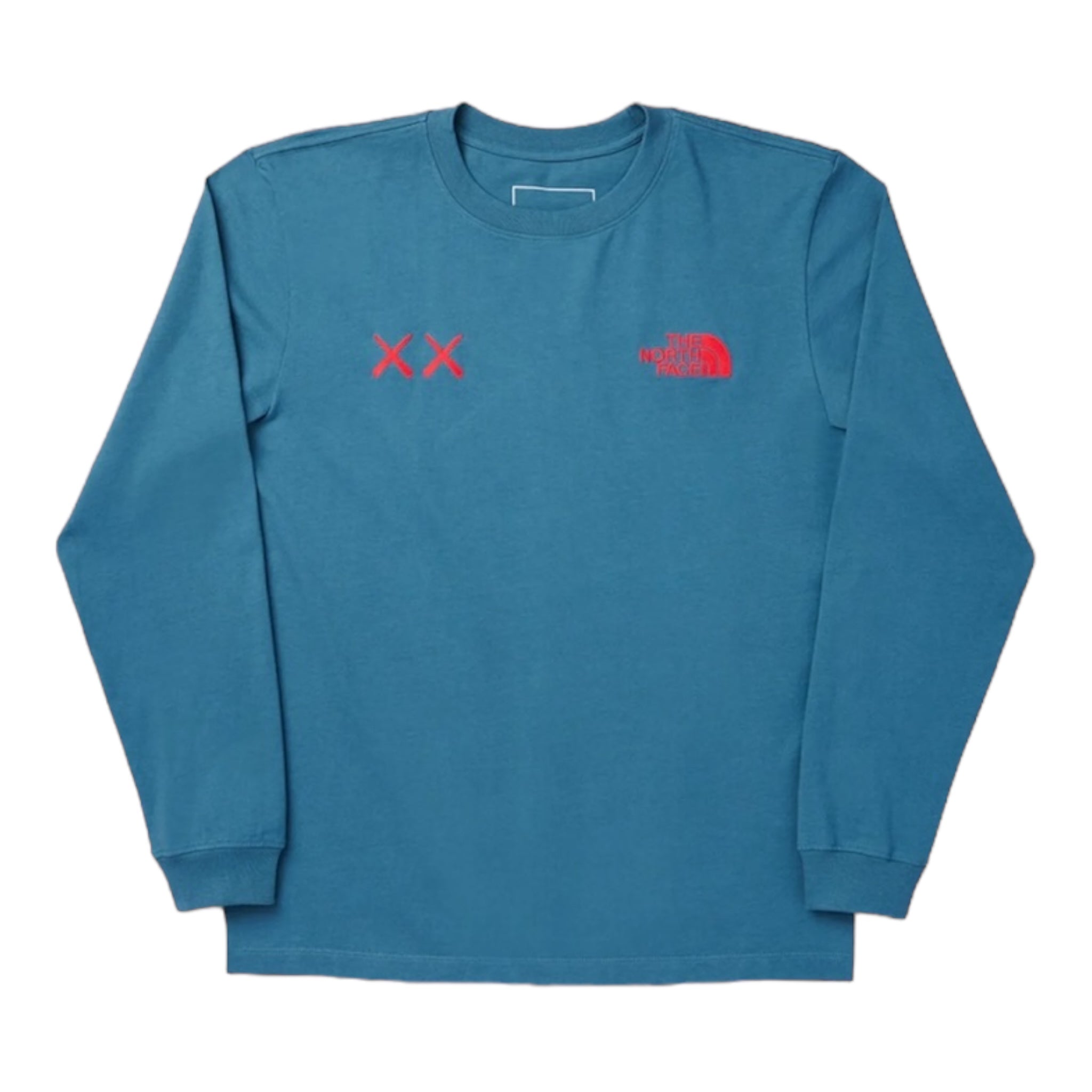 KAWS x The North Face L/S Tee Mallard Blue