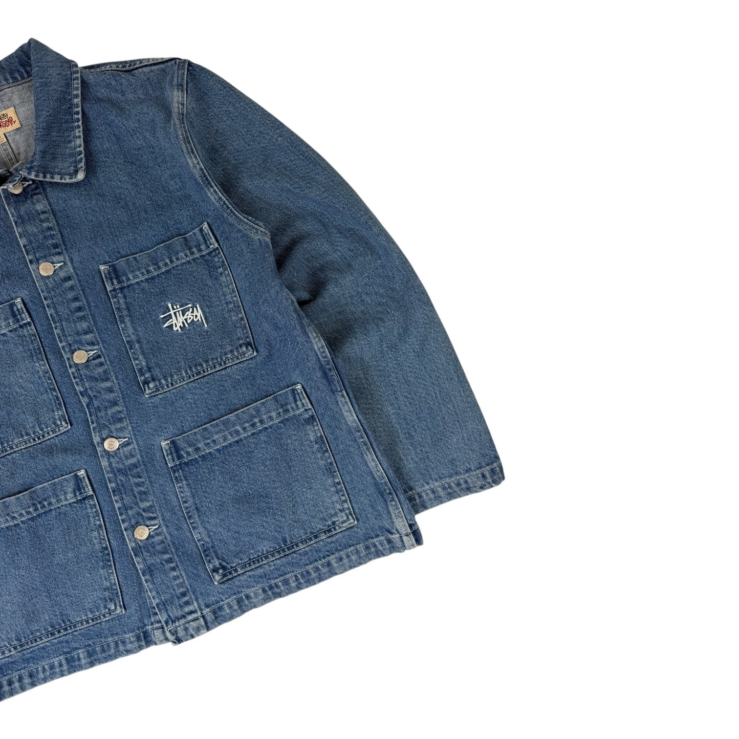 Stussy Denim Chore Jacket Light Wash
