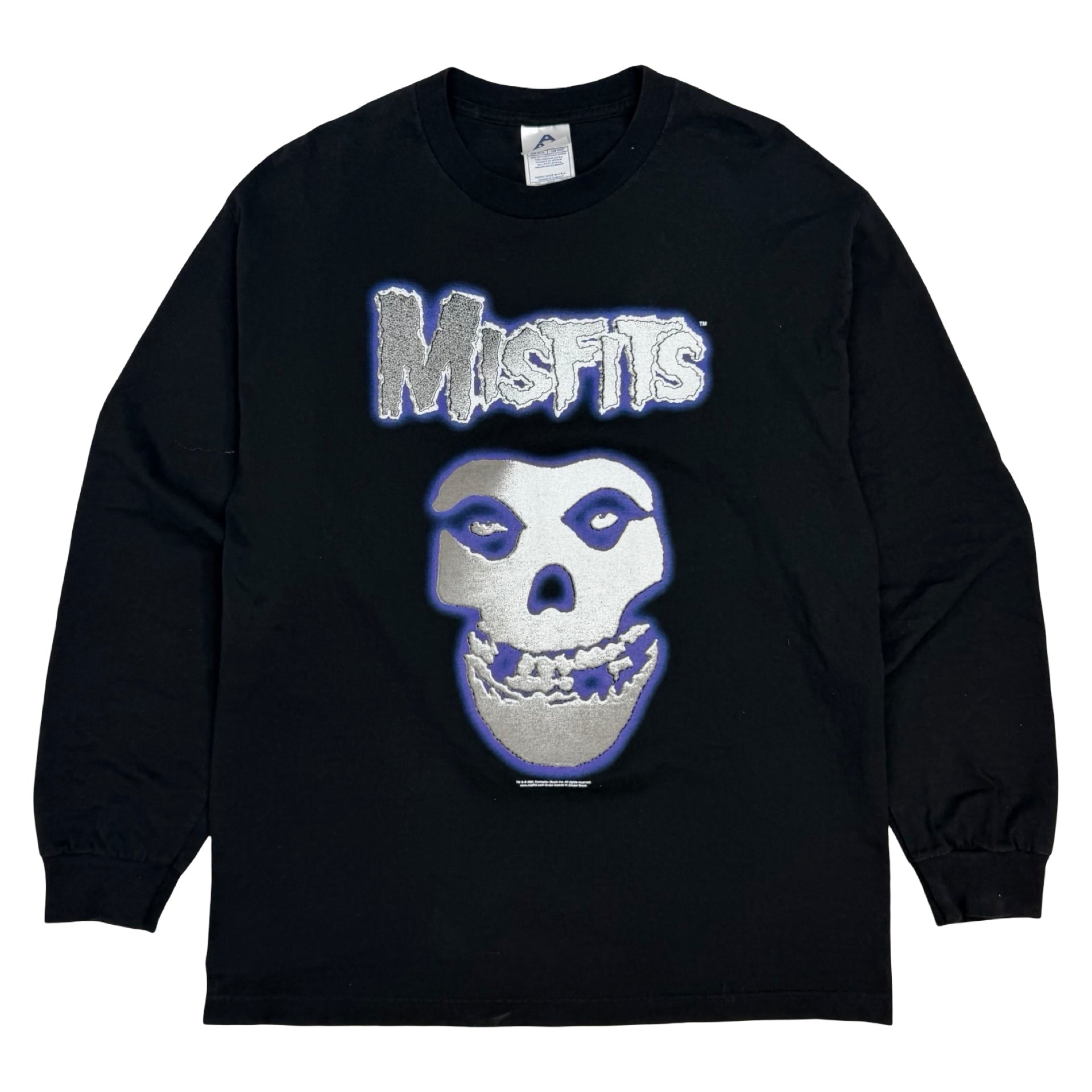 2001 Misfits Fiend Skull Longsleeve Black