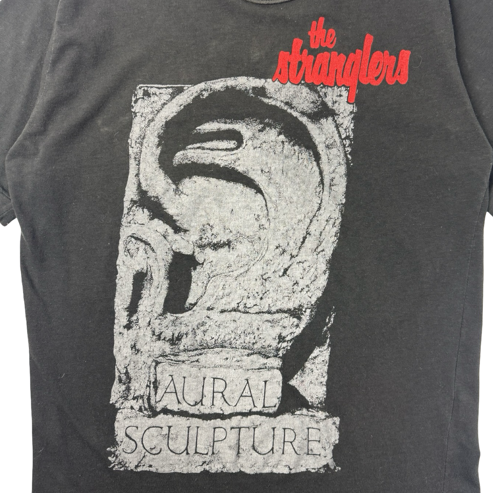1985 The Stranglers Aural Sculpture Tour T-Shirt Black