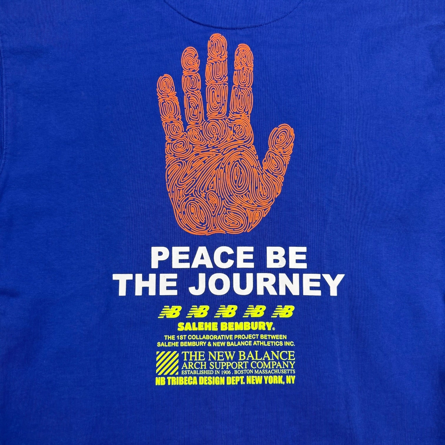 New Balance x Salehe Bembury Yurt Hoodie UV Blue