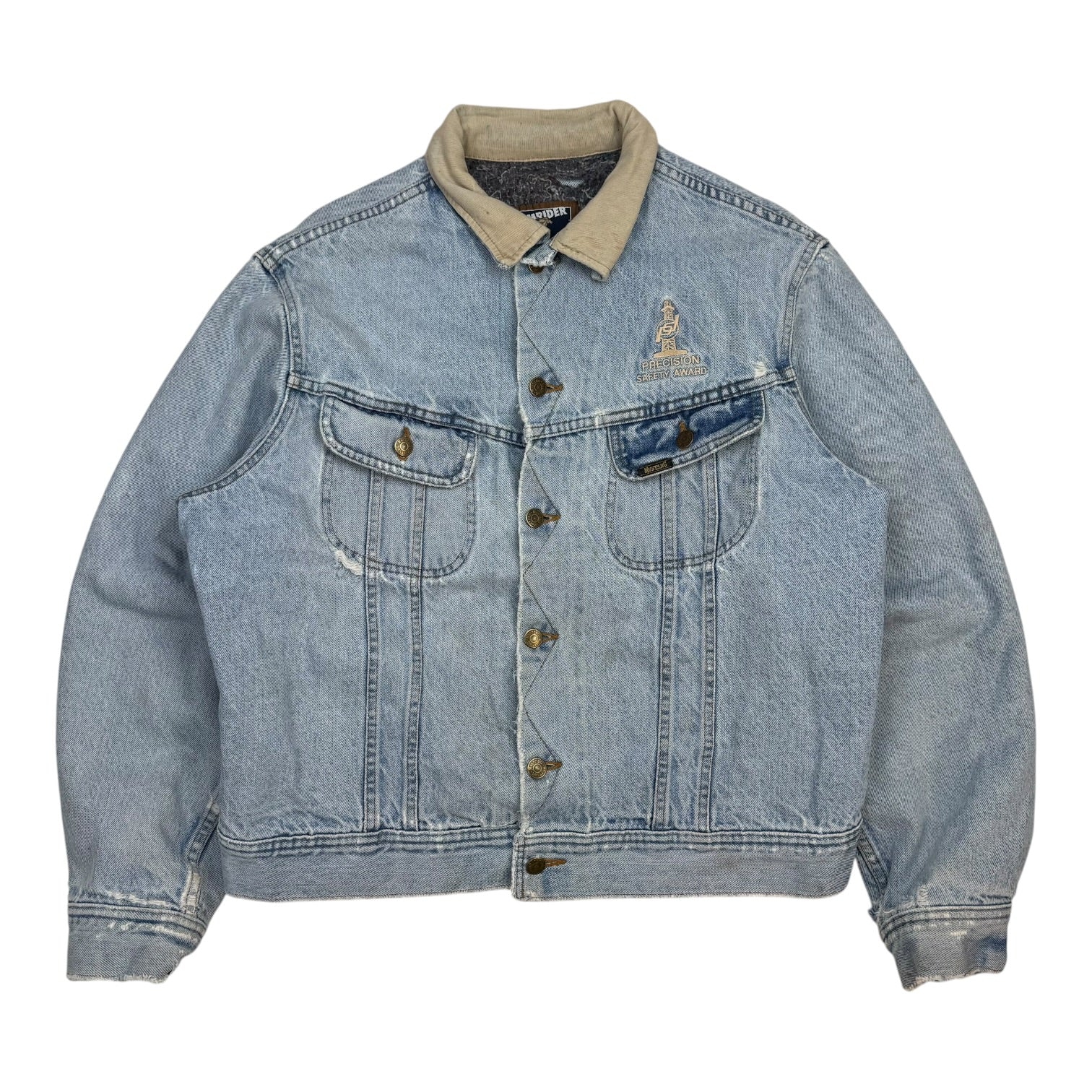 Vintage Storm Rider Denim Jacket Light Wash