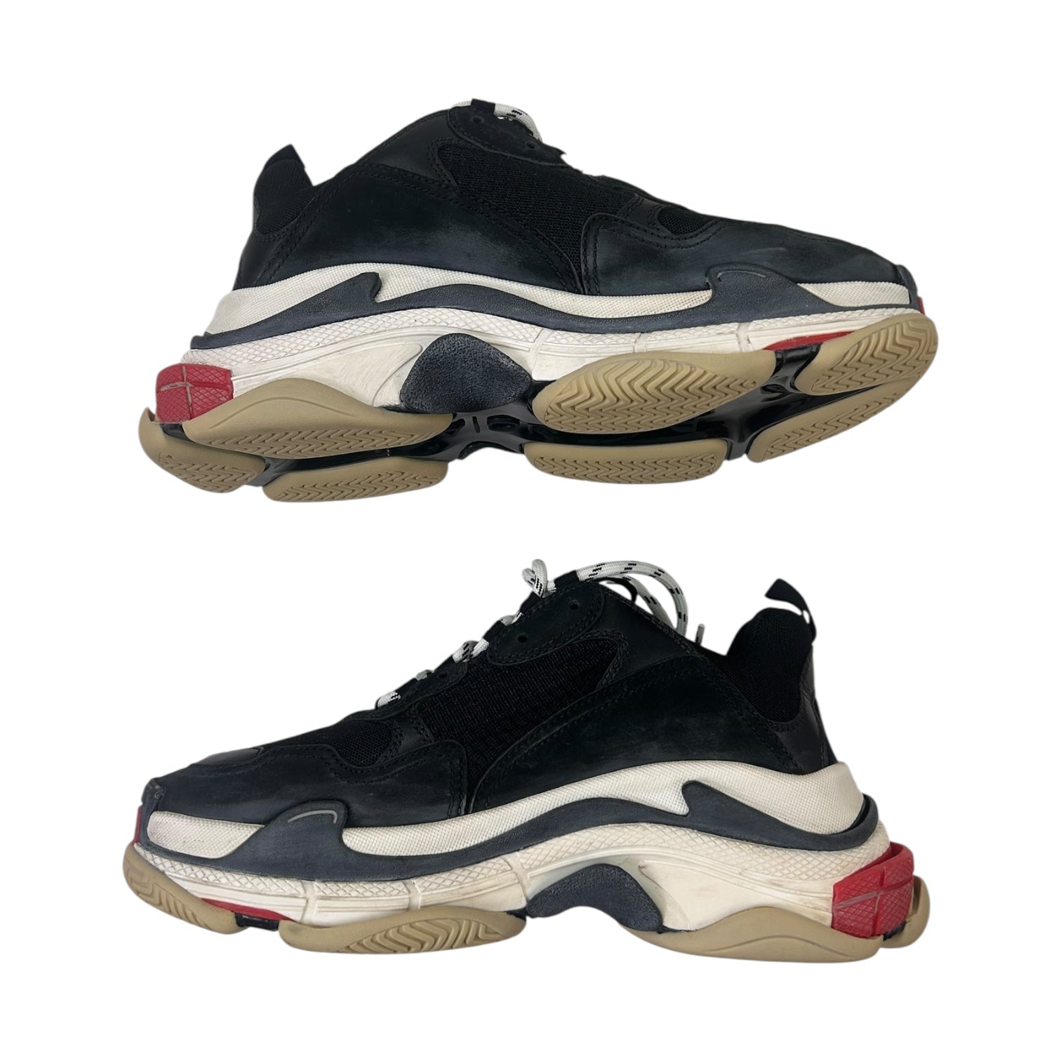 Balenciaga Triple S Sneaker Black/Red/White