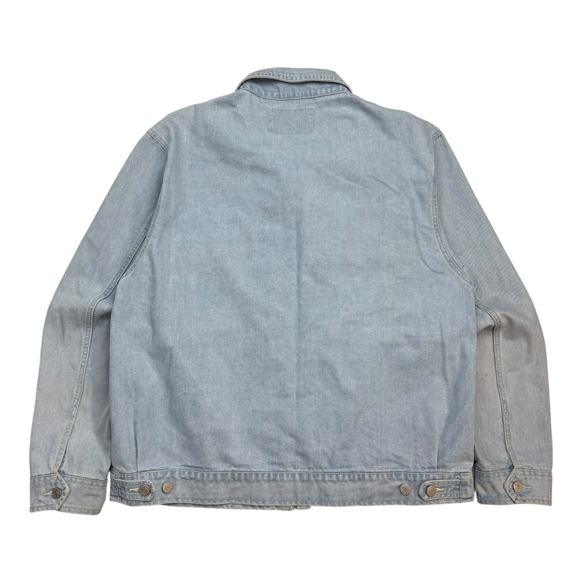 Stussy Washed Denim Garage Jacket Light Wash