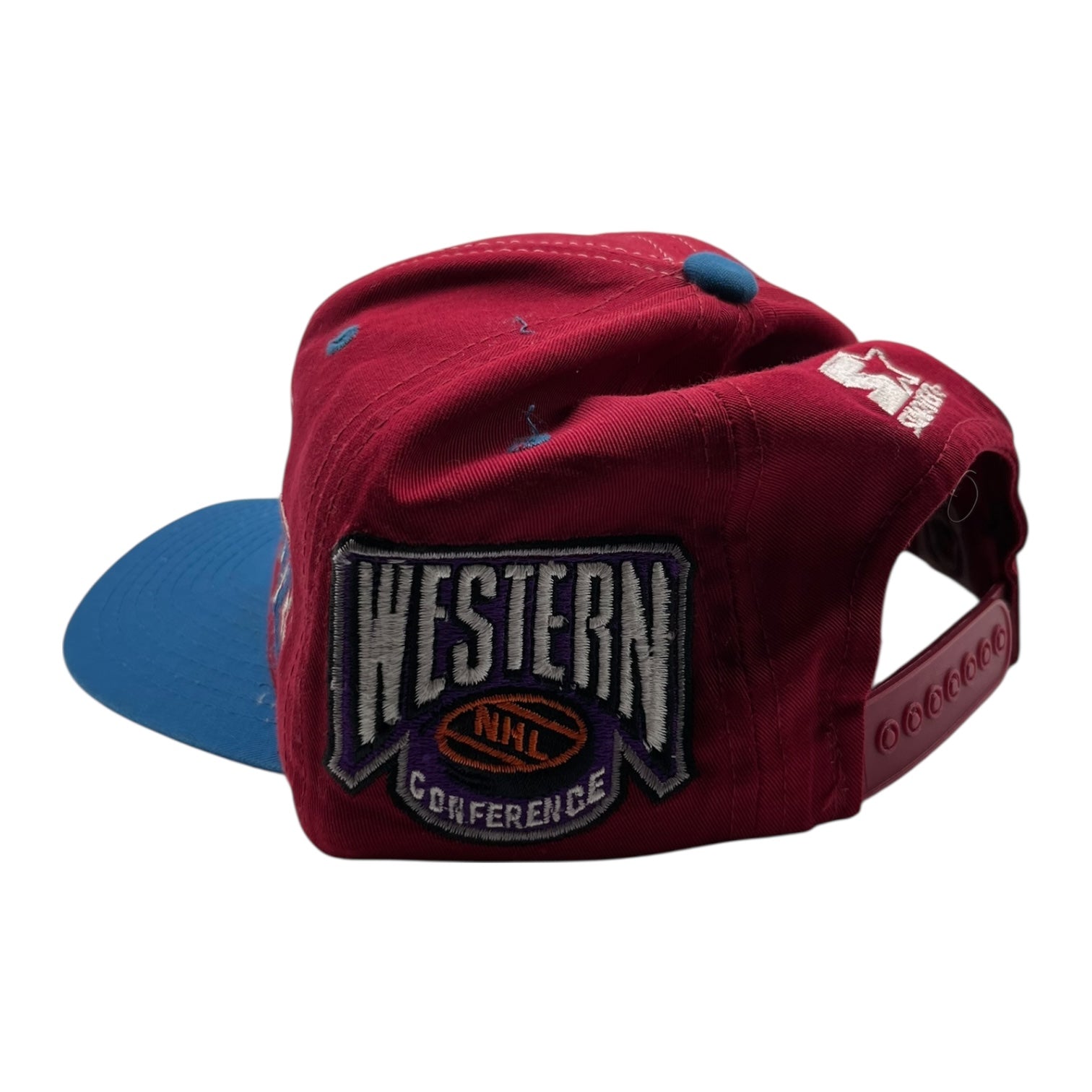 Vintage Starter Colorado Avalanche Hat Red