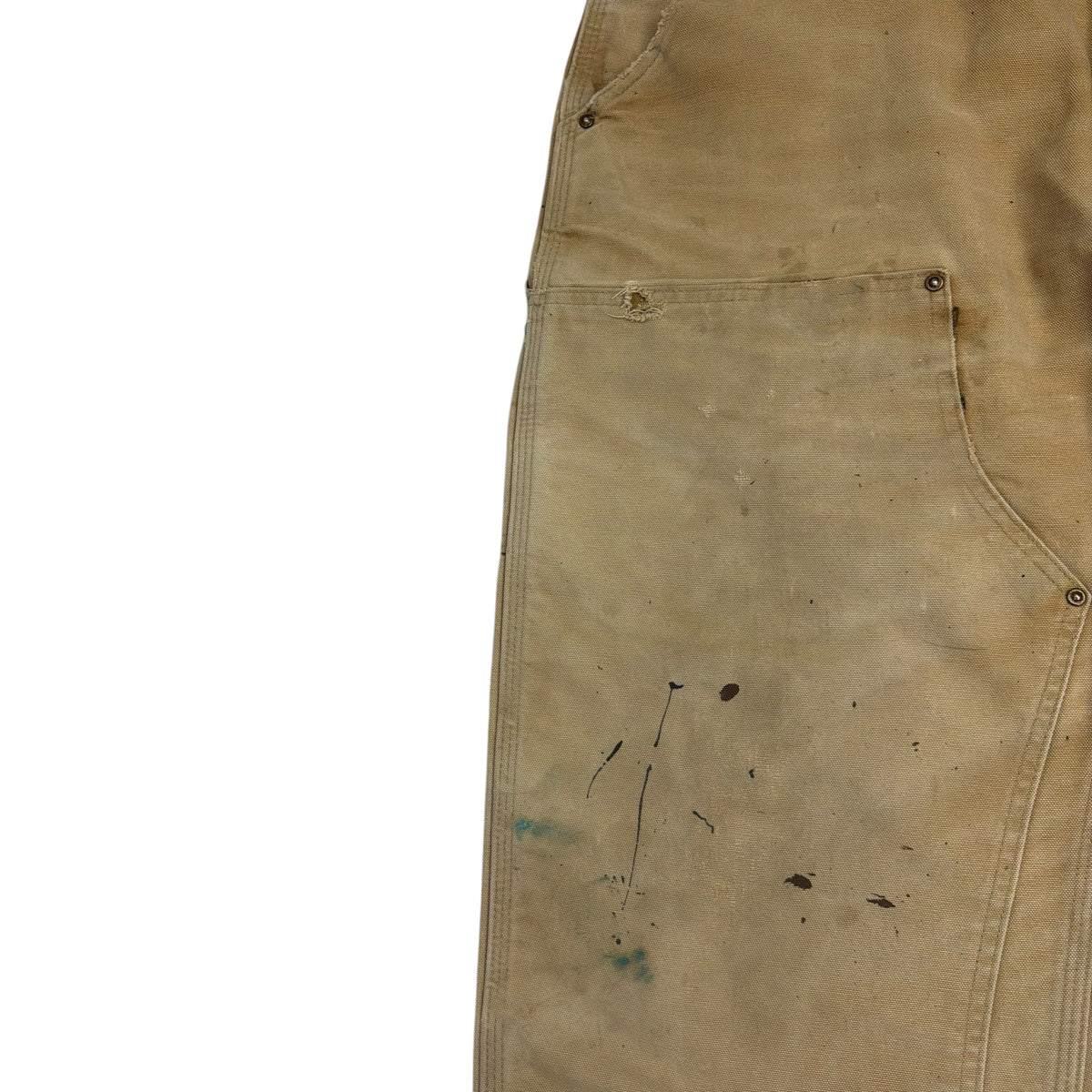 Vintage Carhartt Double Knee Pants Tan