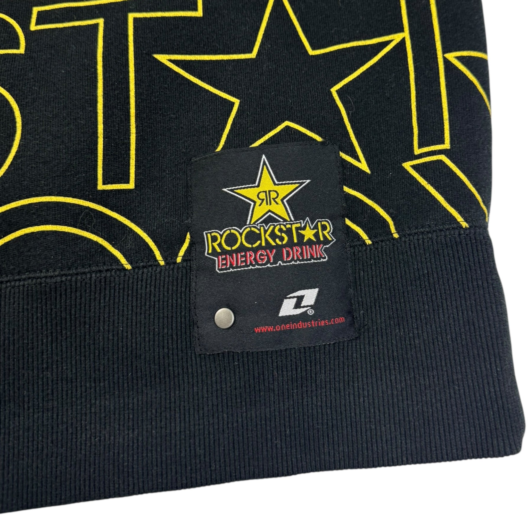 Y2K Rockstar Energy All Over Print Zip Up Hoodie
