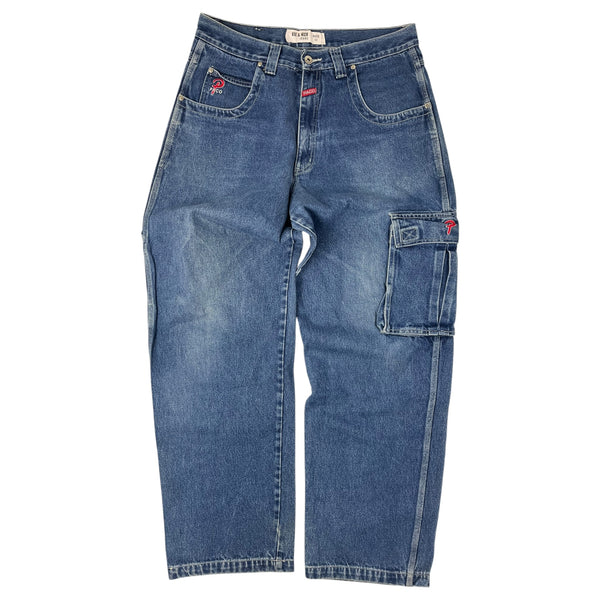Vintage Paco Jeans Baggy Embroidered Denim