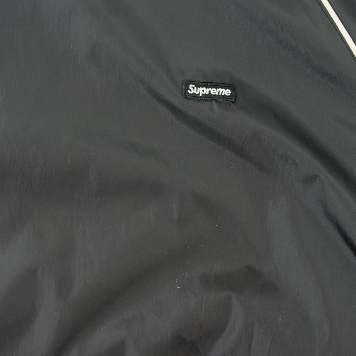 Supreme Warmup Nylon Pullover Black