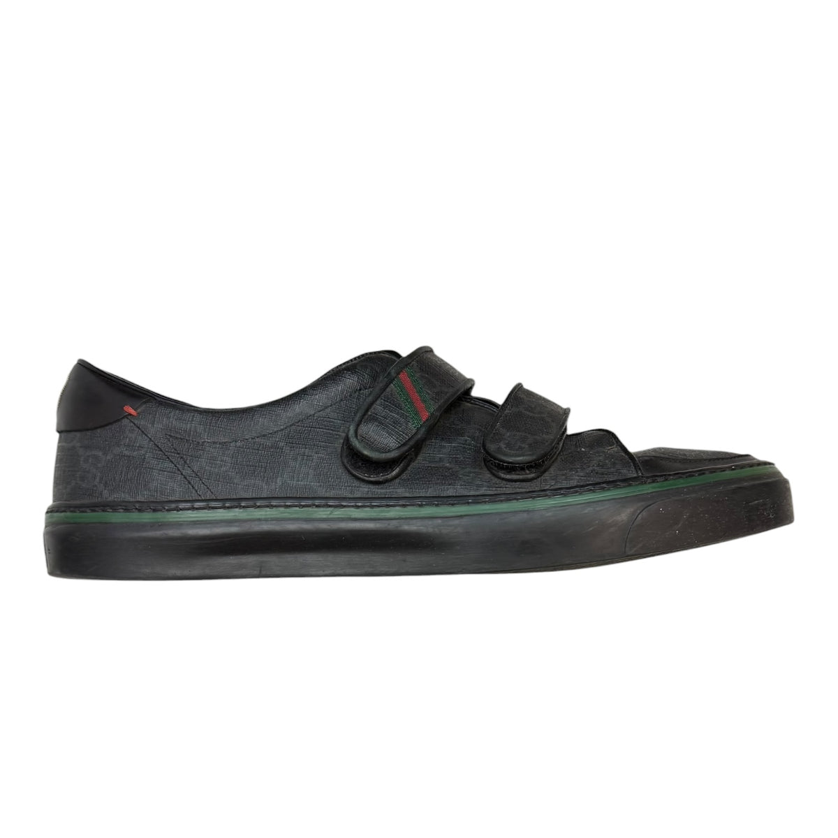 Gucci Velcro Strap Sneaker Black (Used)