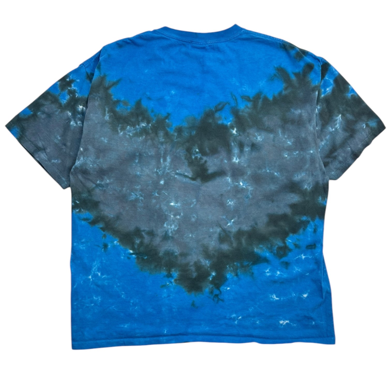 Vintage Kiss Tie Dye Tee Blue