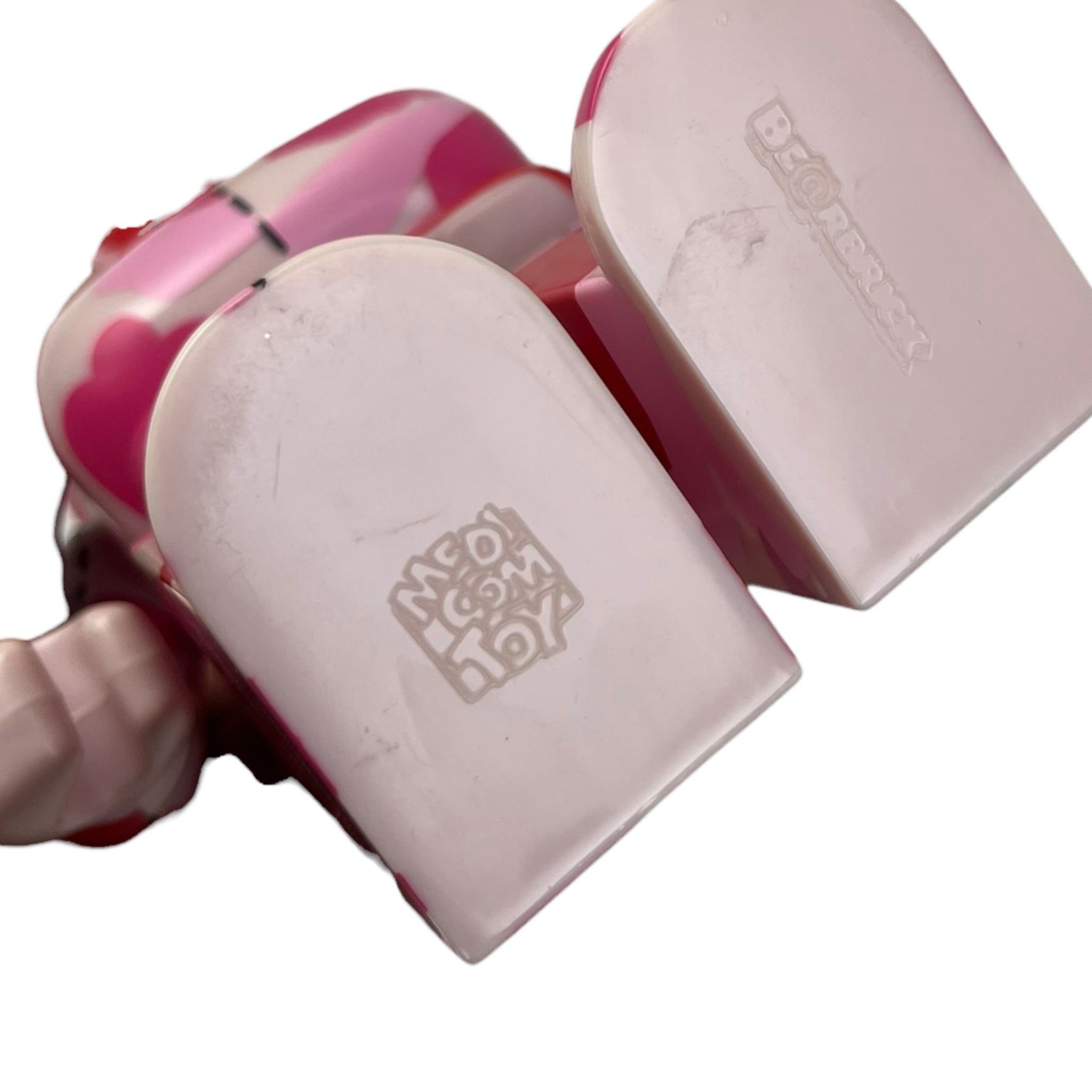 BAPE x Bear Brick ABC Camo 400% Pink