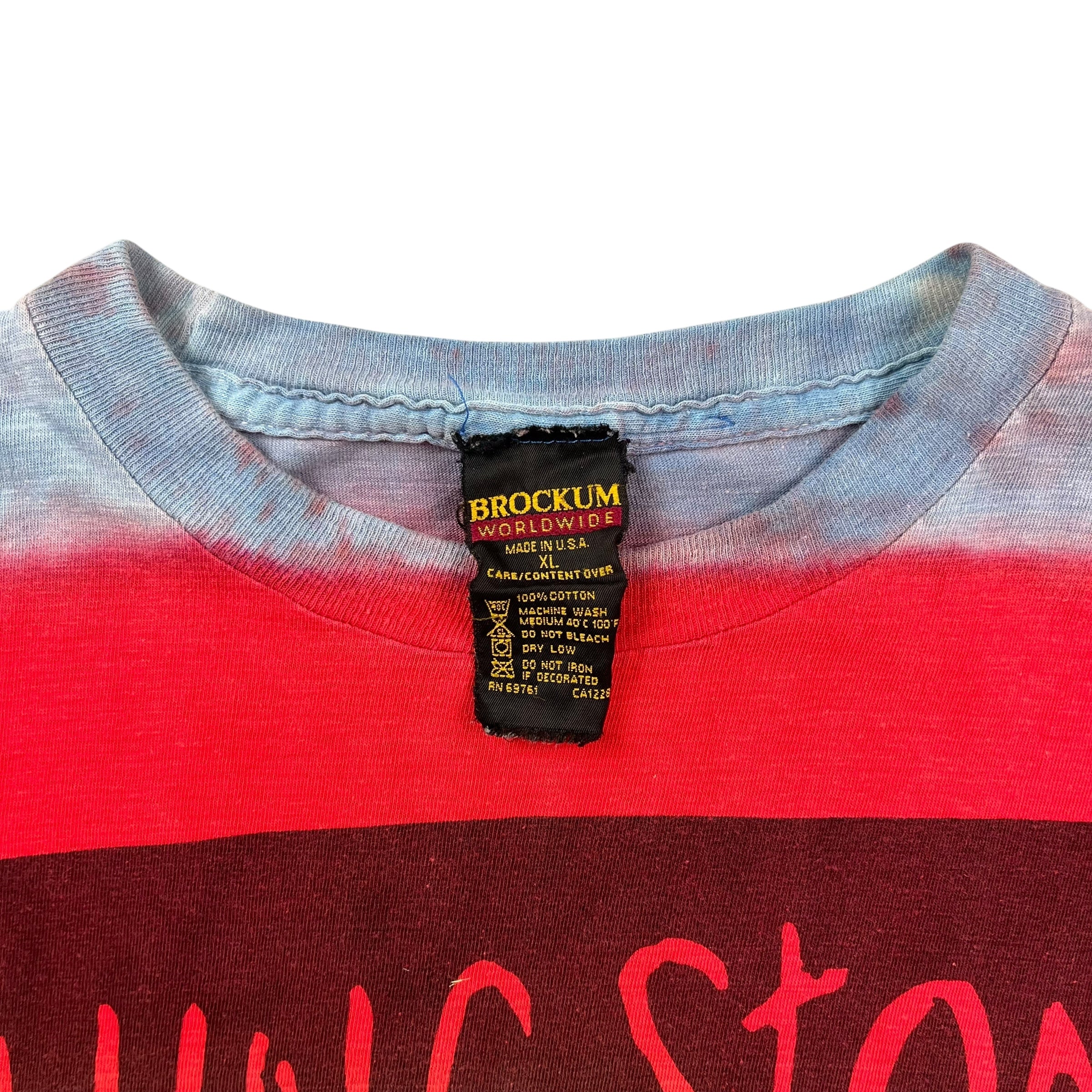 1994 Rolling Stones Voodoo Lounge Tee Red