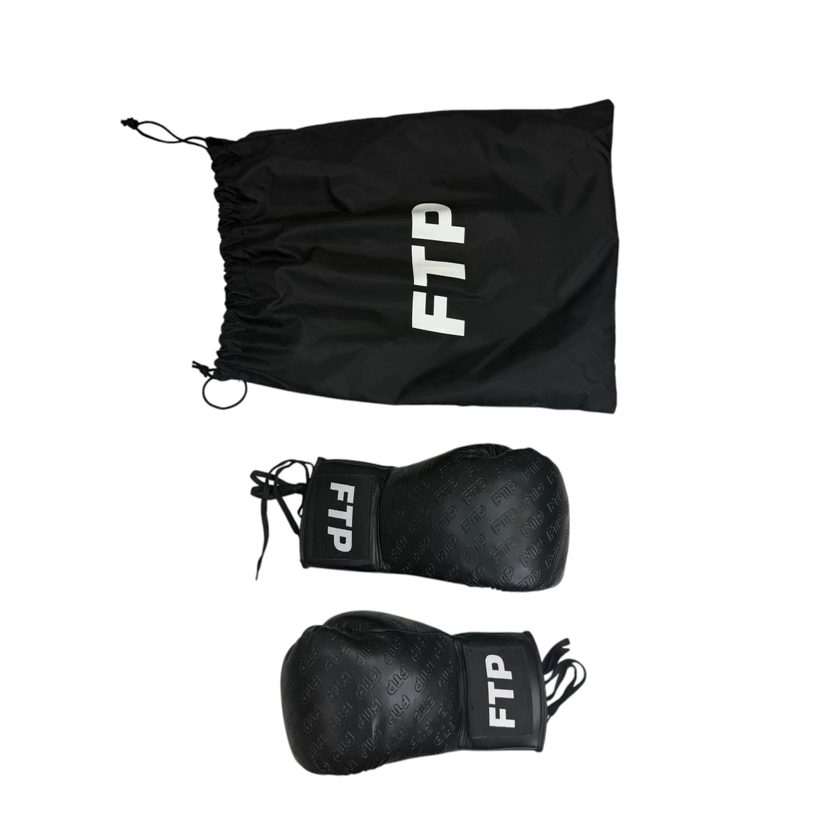 FTP Monogram Boxing Gloves Black