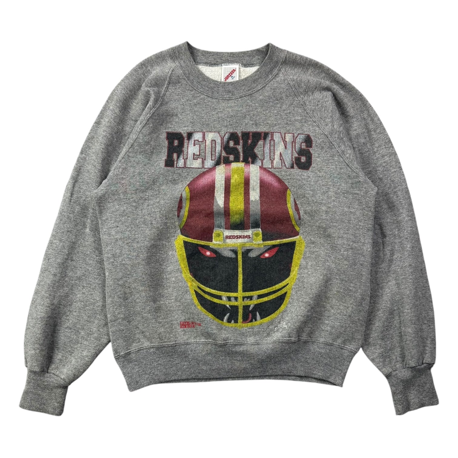 Vintage Washington Redskins Helmet Crewneck Grey