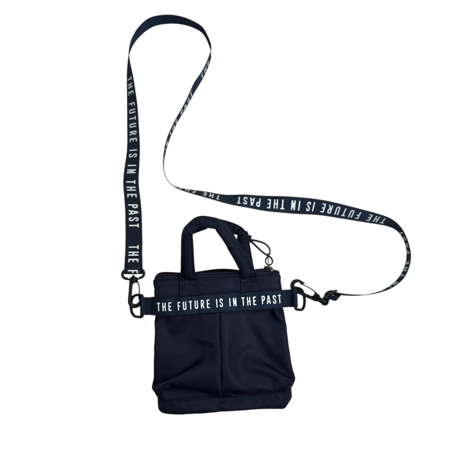 Human Made Nylon Mini Helmet Bag Navy Blue