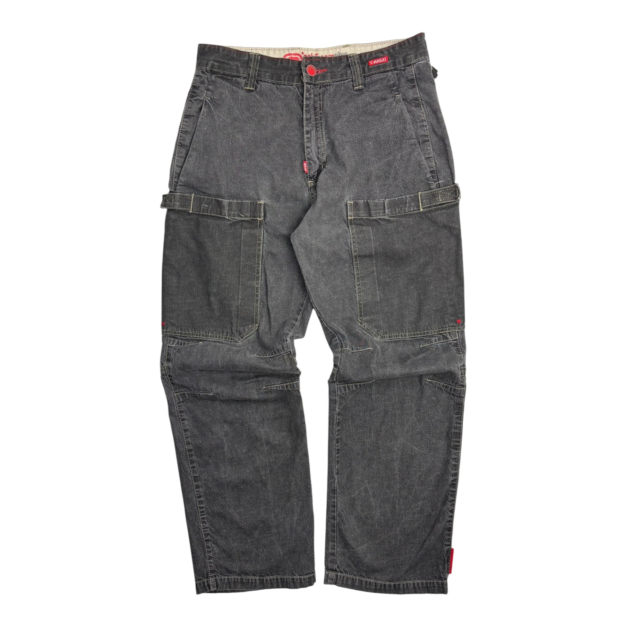 Vintage Y2K Ecko Unltd. Contrast Stitch Cargo Bottoms