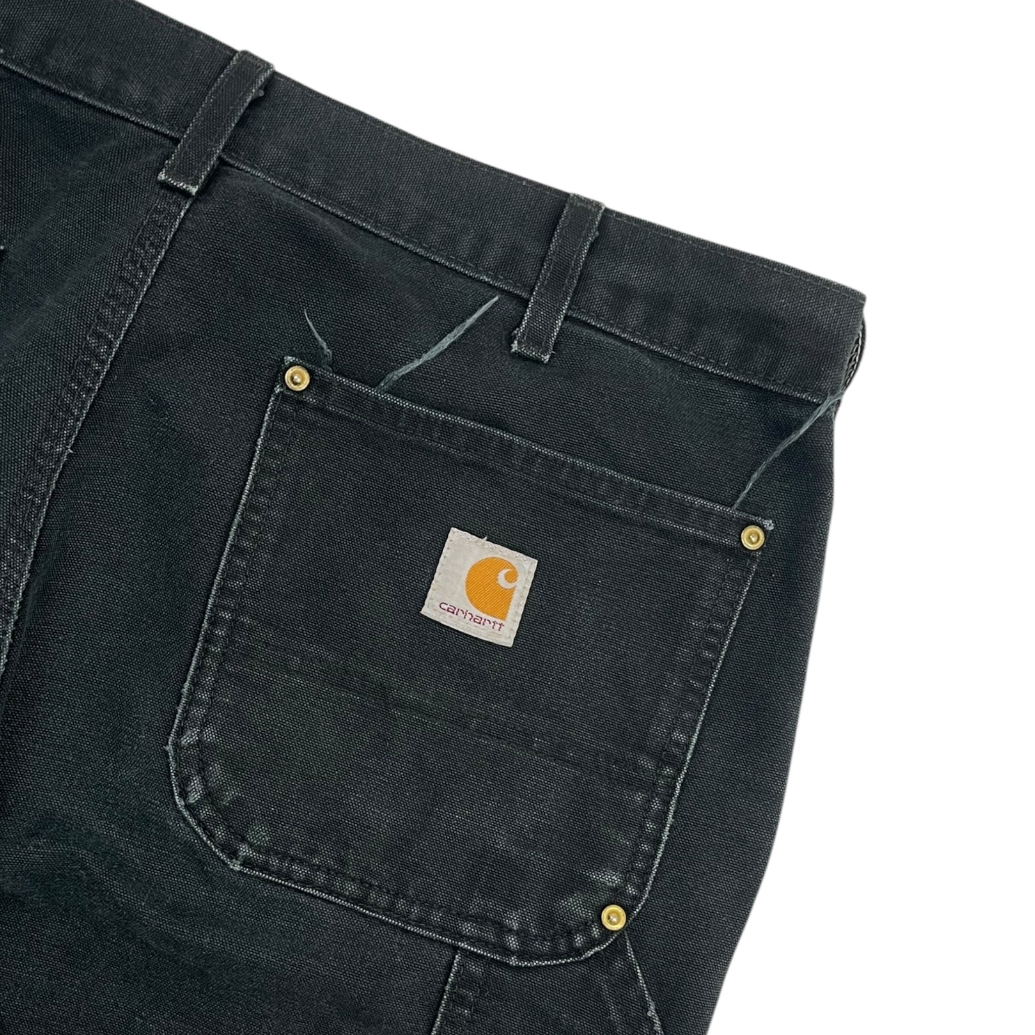 Vintage Carhartt Double Knee Pants Black