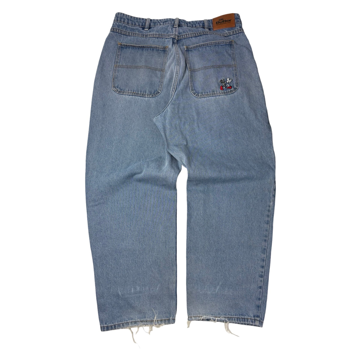 Butter Goods Screw Denim Baggy Pant Light Wash