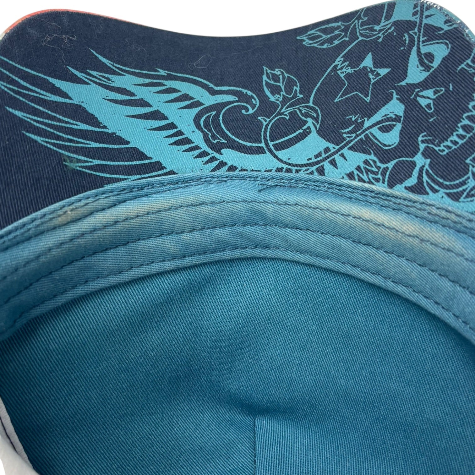 Y2K Bullseye Tattoos Cyber Hat