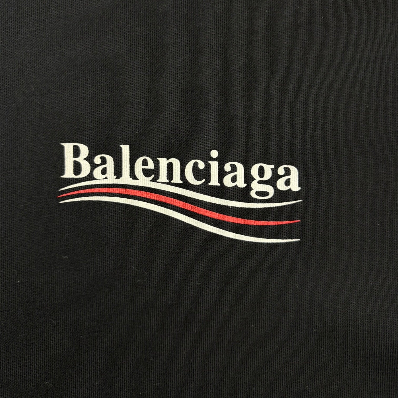 Balenciaga Campaign T-Shirt Black