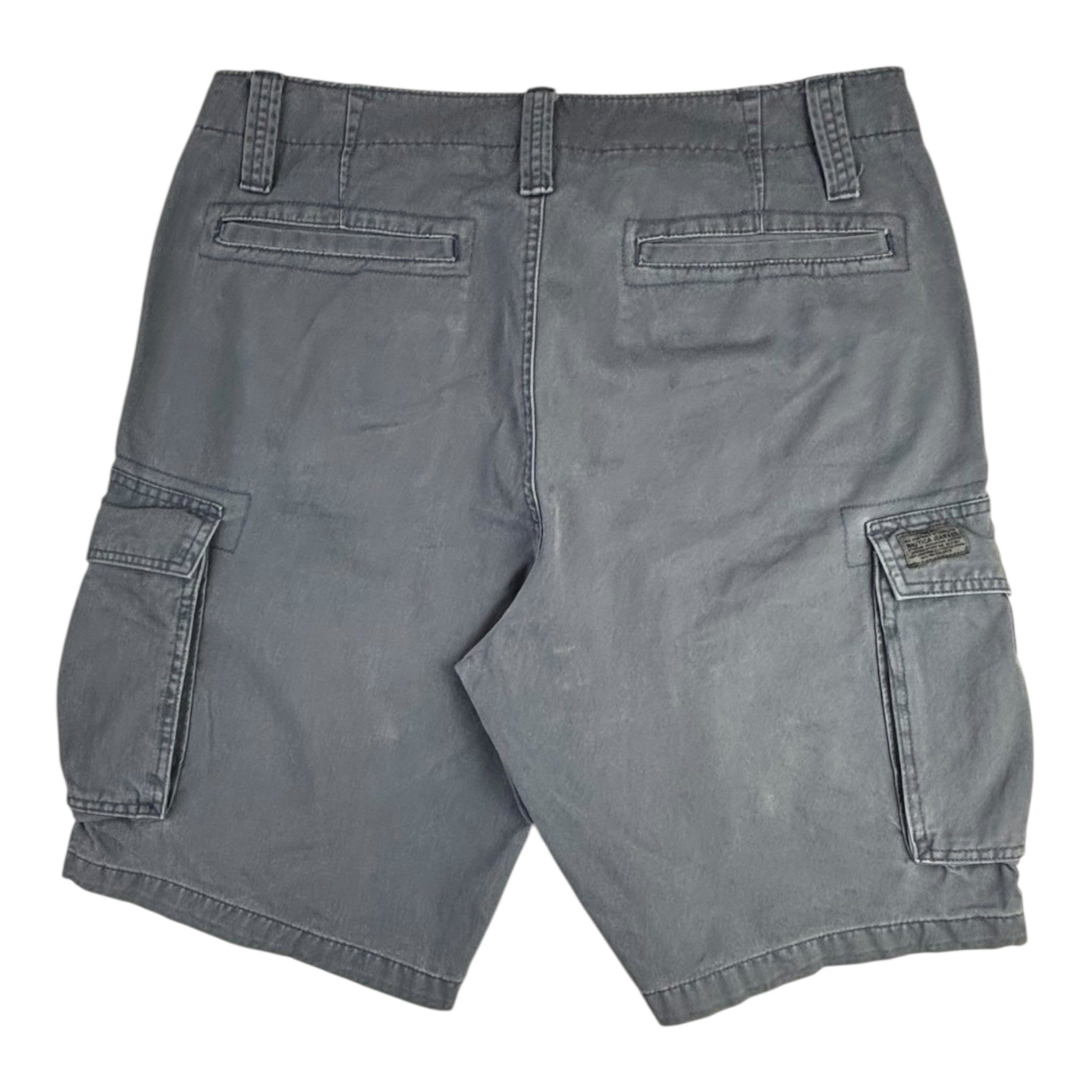 Vintage Nautica Jeans Cargo Shorts Dark Grey