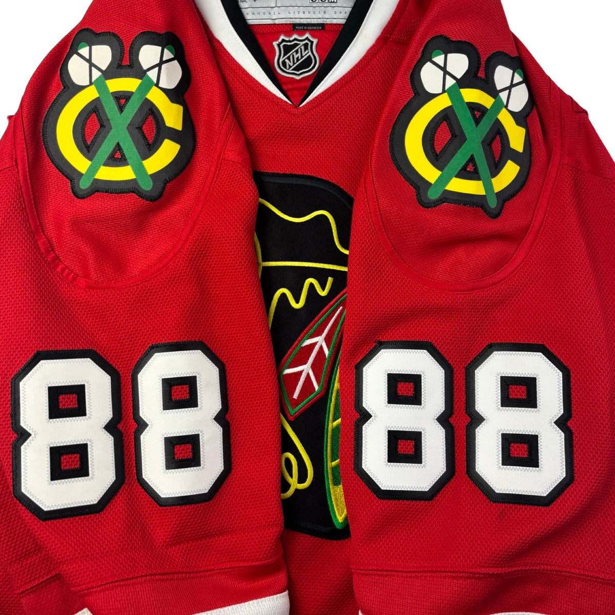 Vintage Reebok Chicago Blackhawks Patrick Kane NHL Home Jersey