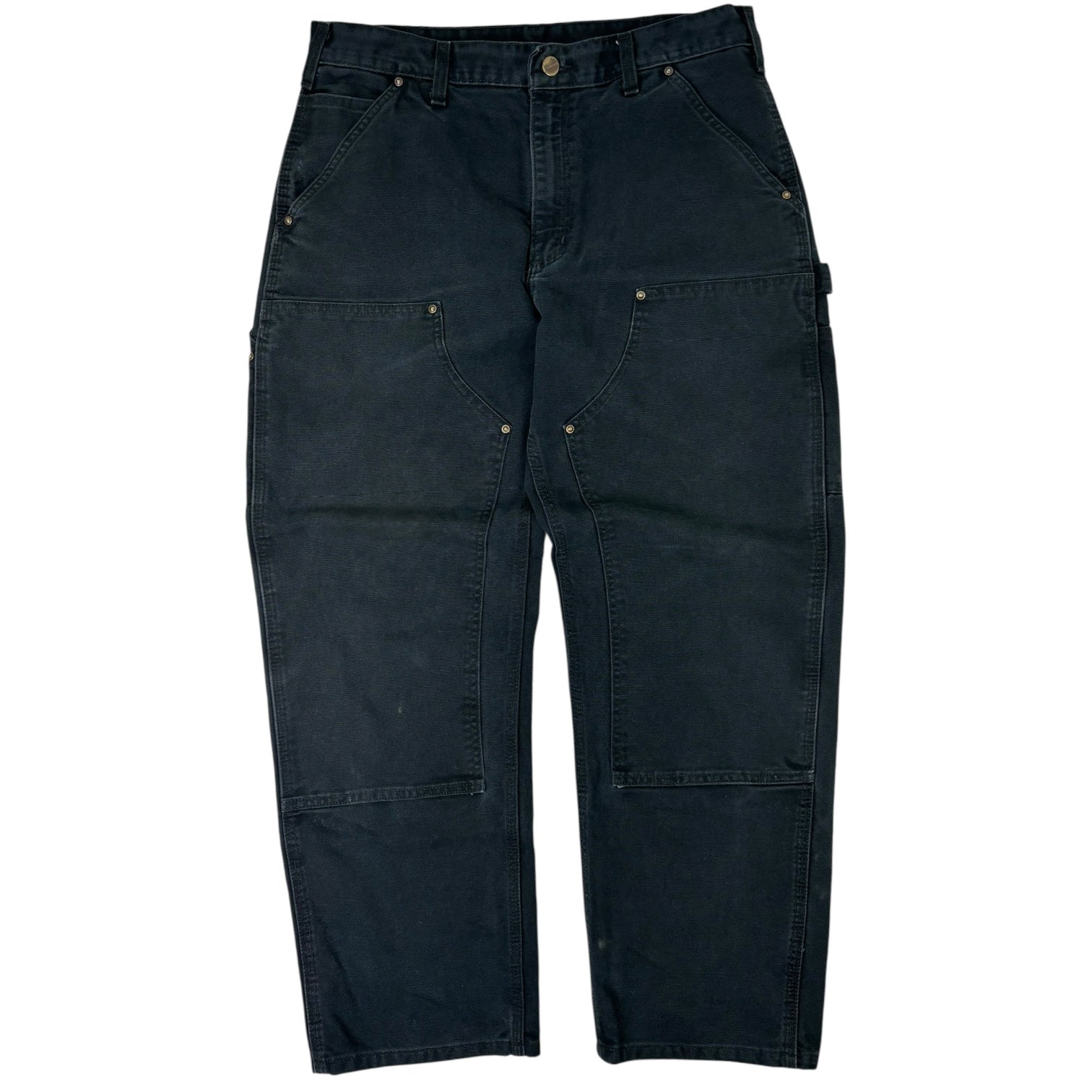Vintage Carhartt Double Knee Cargos Black
