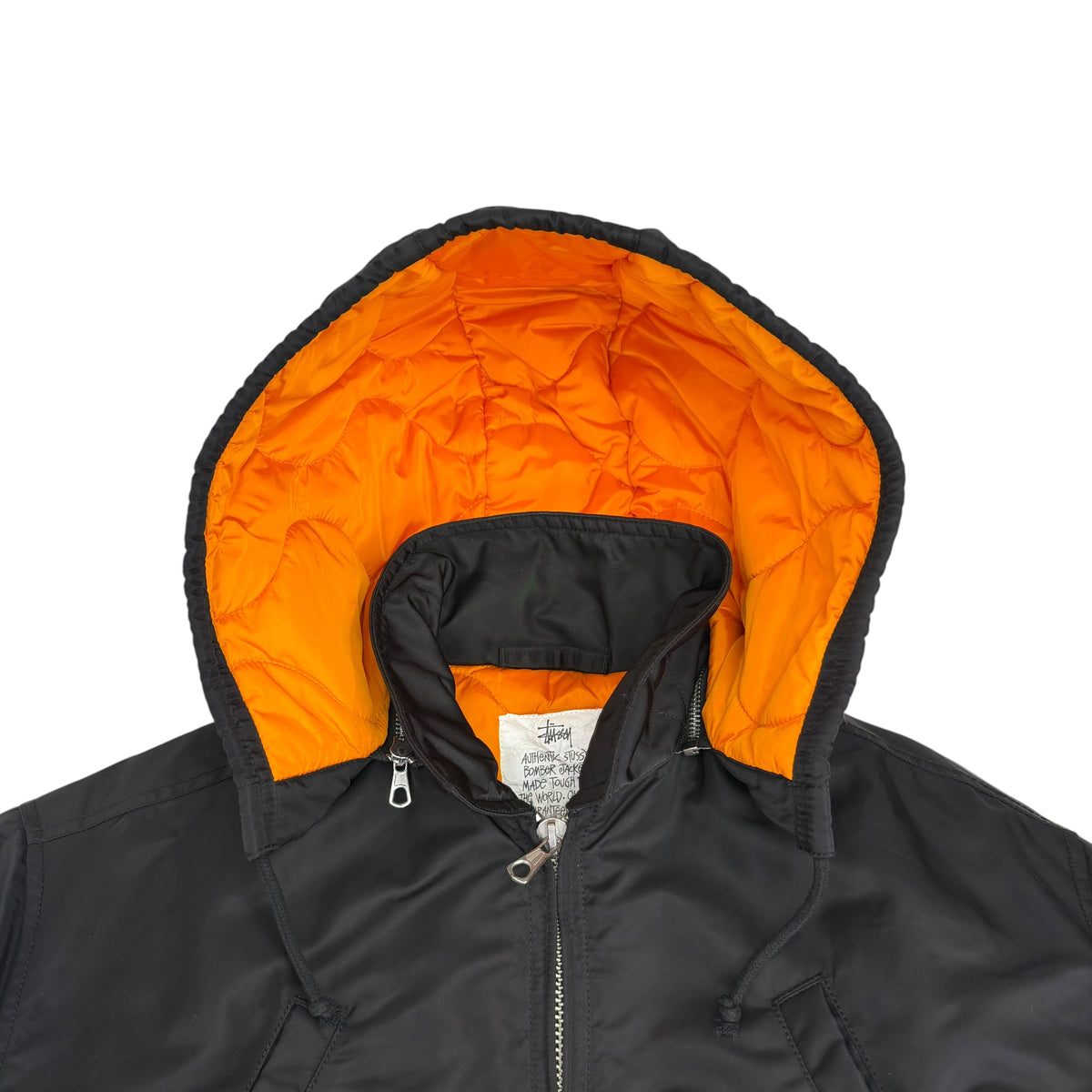 Stussy Flight Bomber Jacket Black