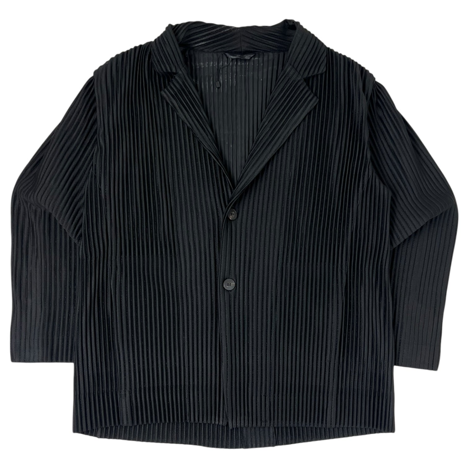 Homme Plissé Issey Miyake Pleats Please Blazer Black