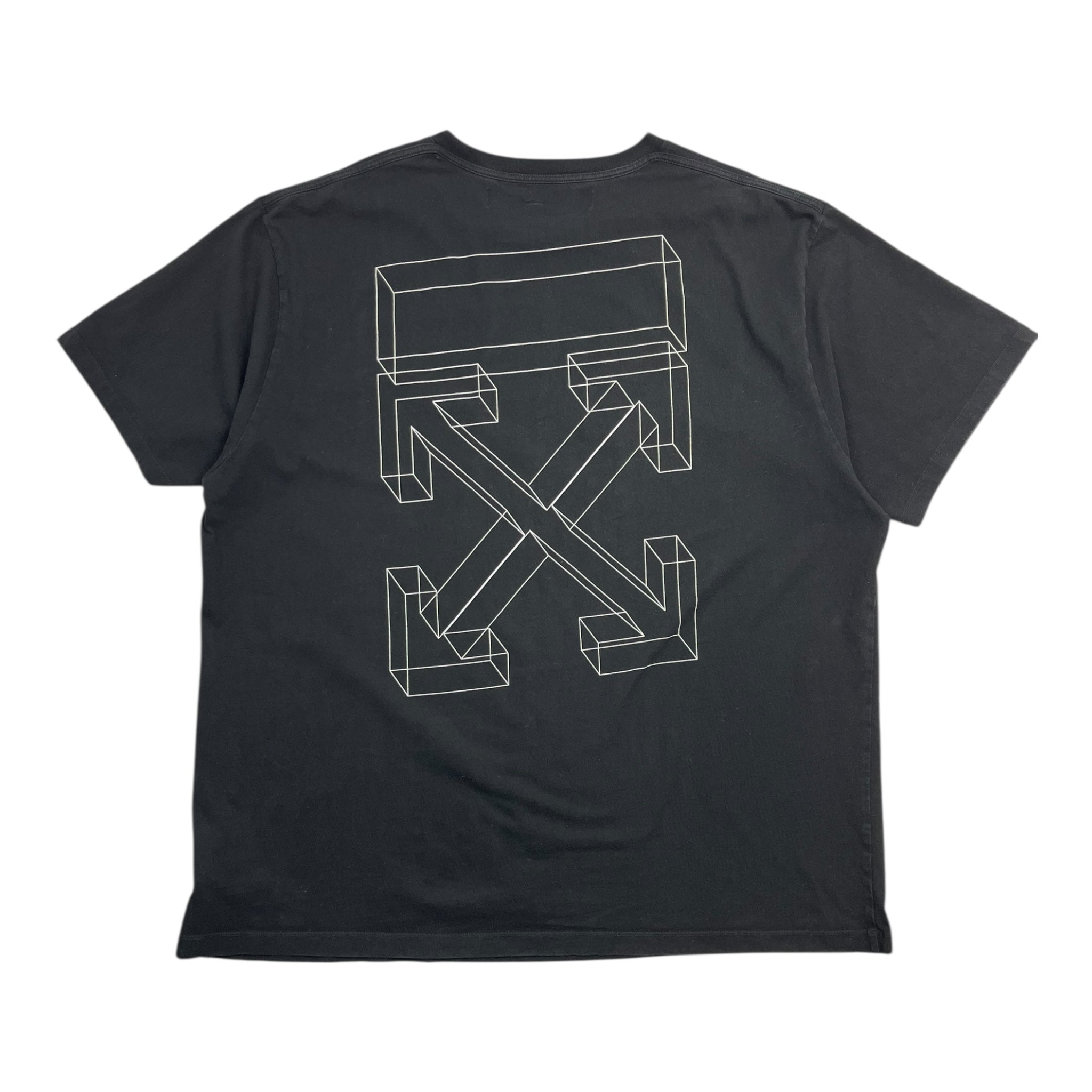 Off-White 3D Arrows Oversized Shirt Black