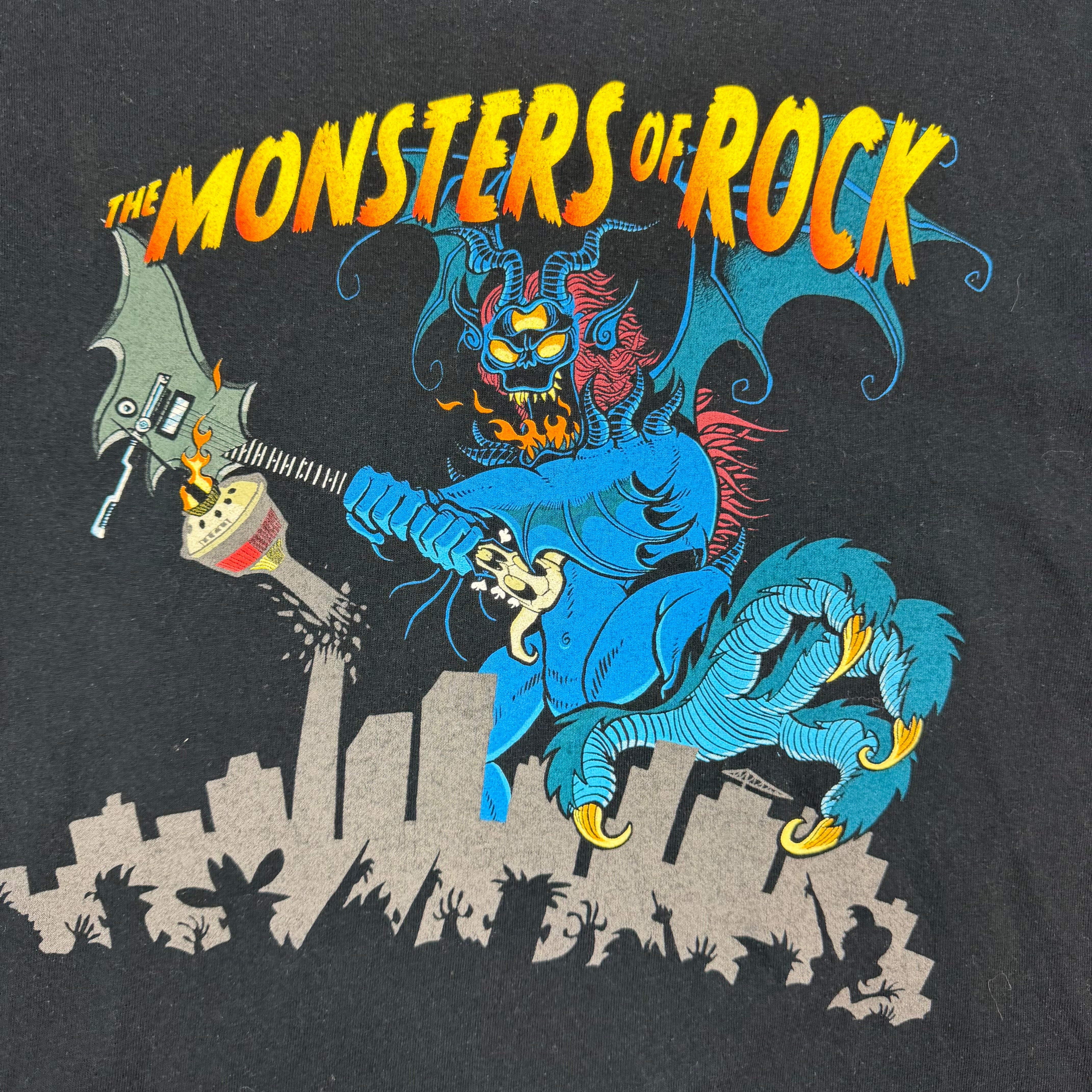 2008 Ozzy Osbourne “The Monsters Of Rock” Concert Tee Black