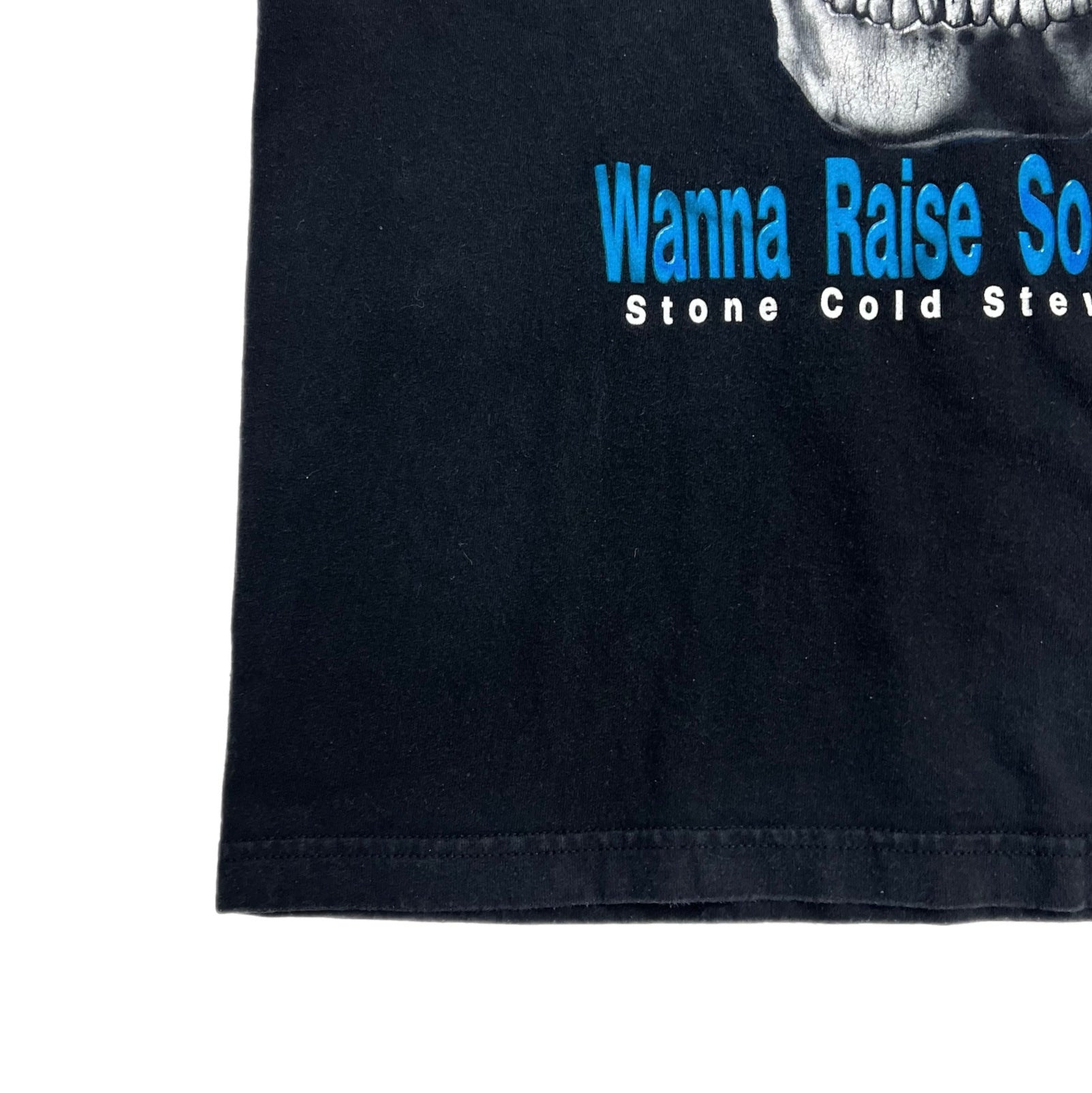 1998 Stone Cold Raise Some Hell Tee Black