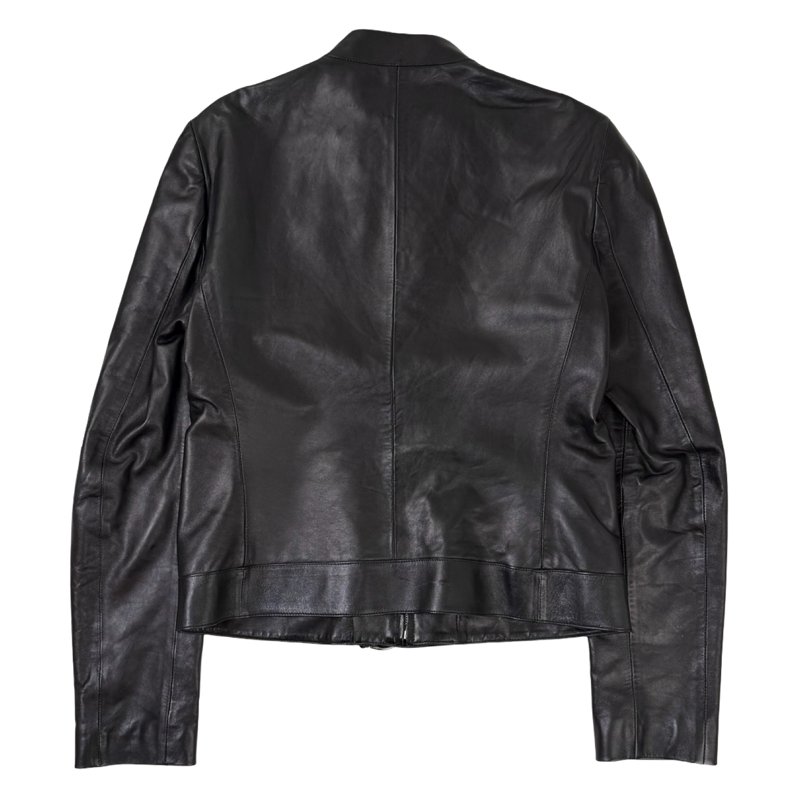 Vintage Gucci Leather Jacket Black