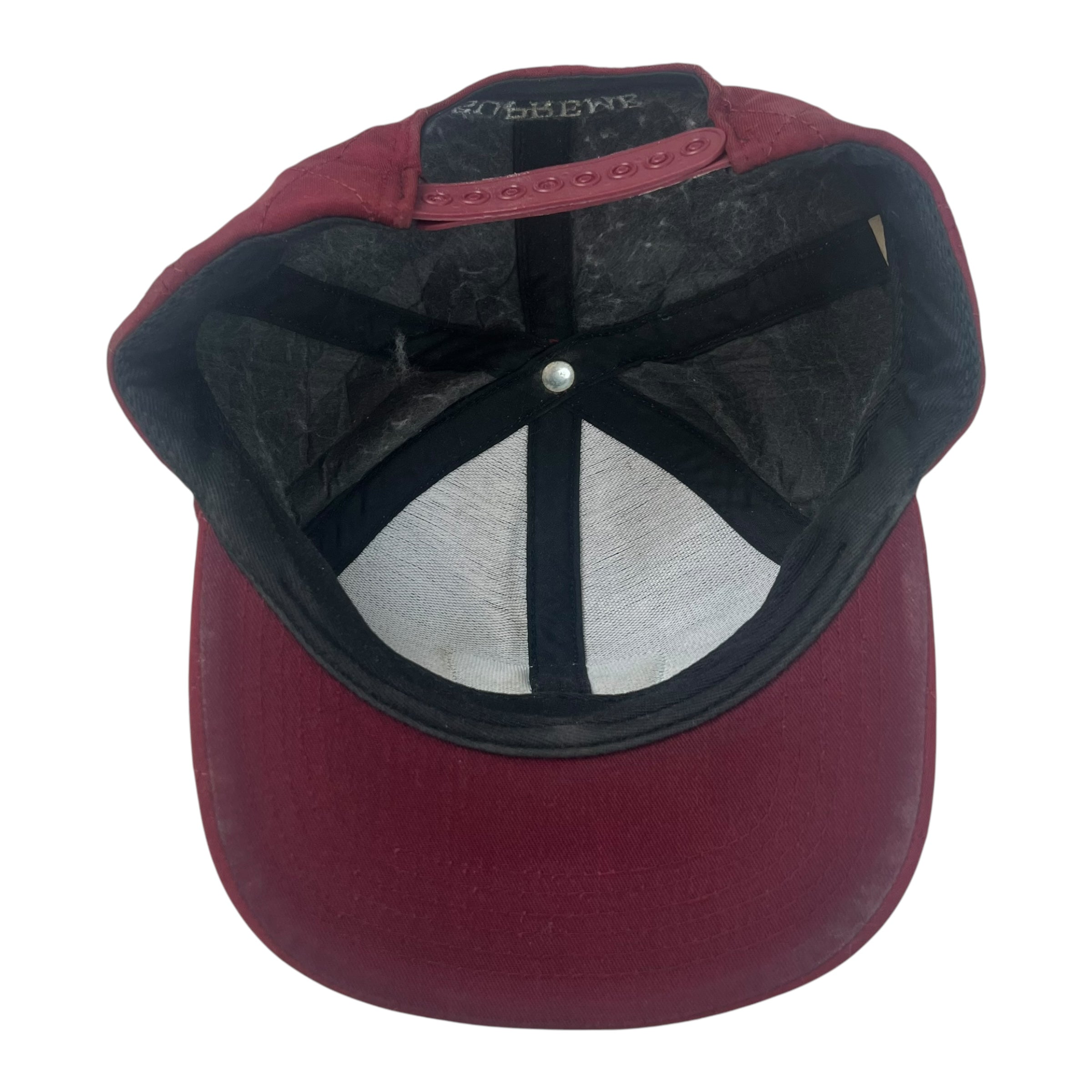 Supreme Sinclair Dino Quilted 6 Panel Hat Maroon