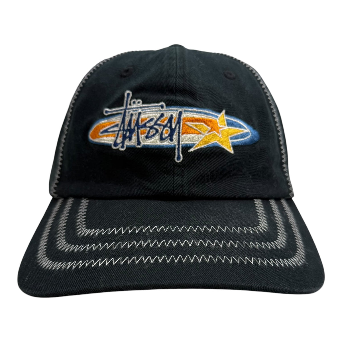 Stussy LP Oval Star Cap Black