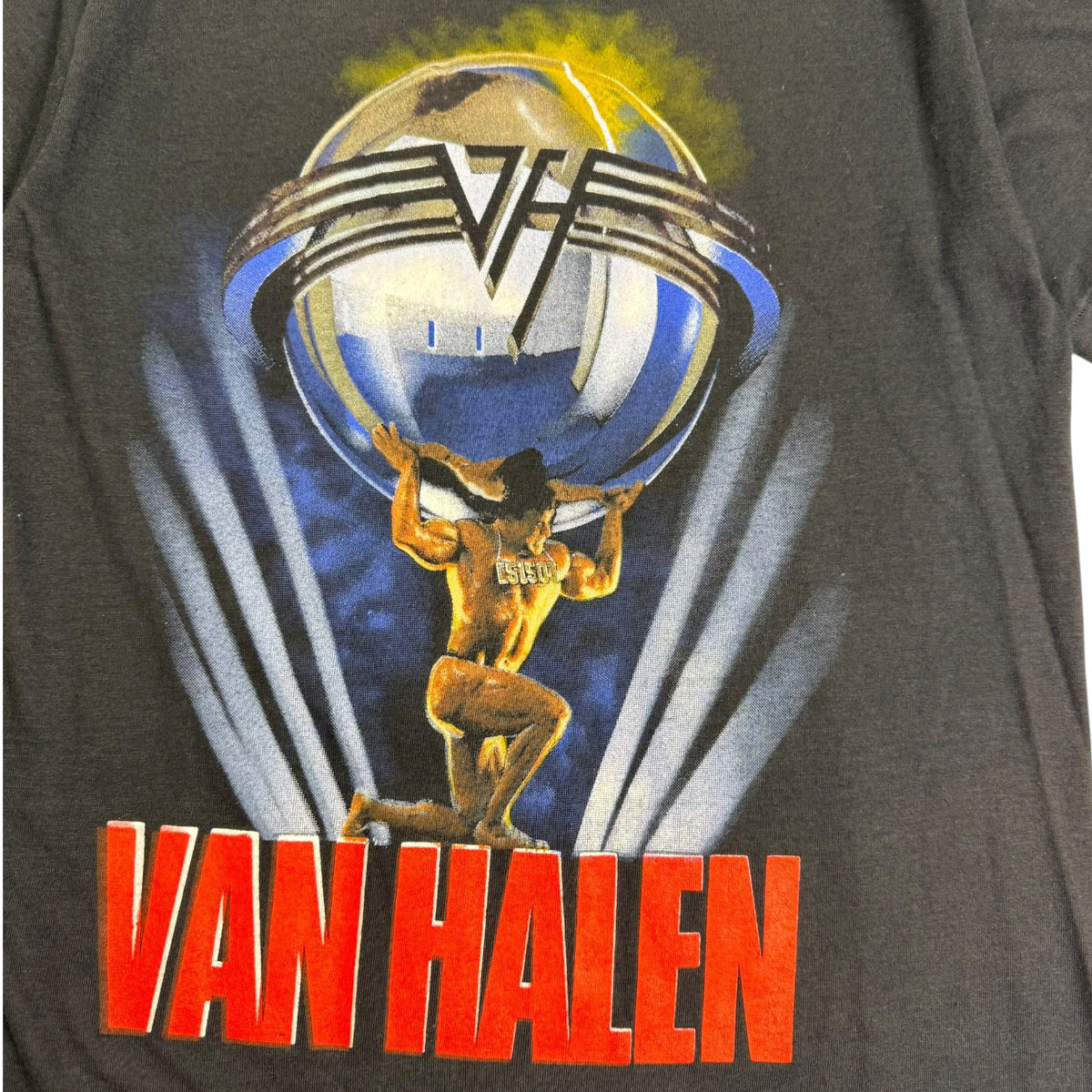 1986 Van Halen 5150 Tour Tee Black