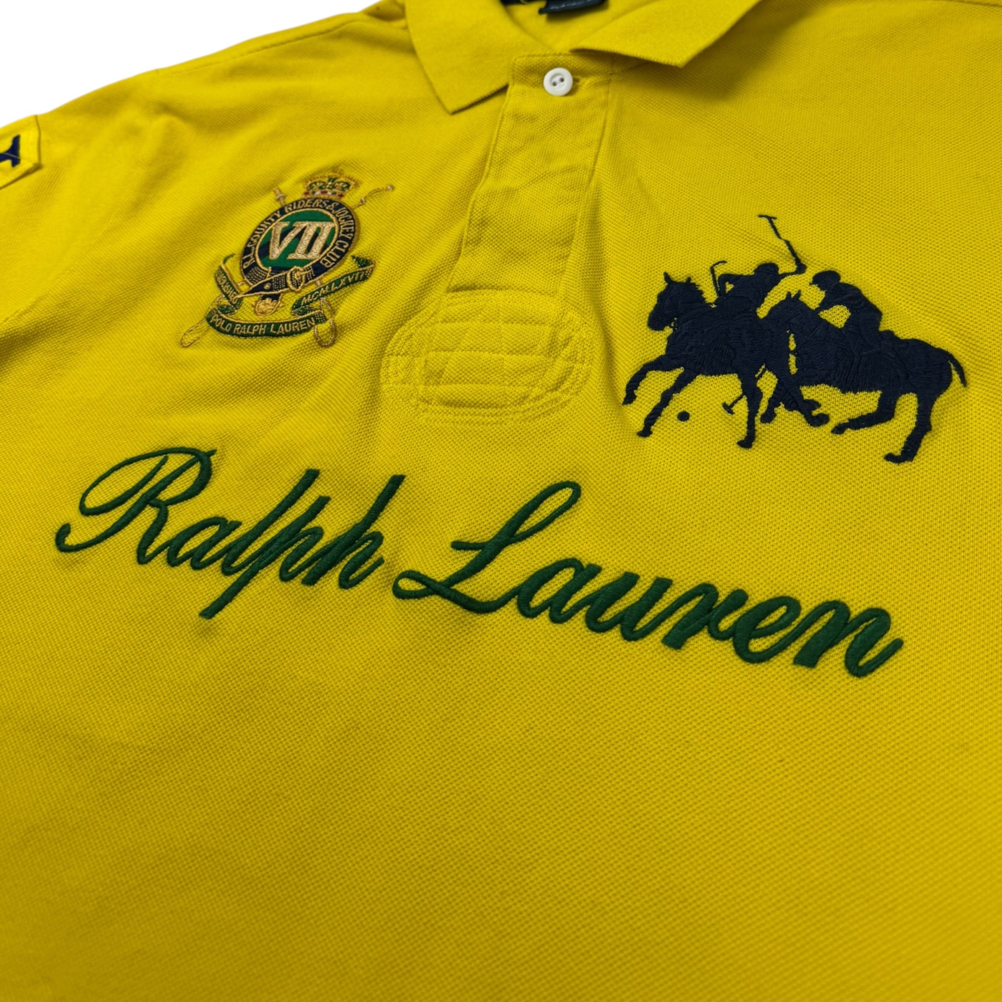 Polo Ralph Lauren Big Pony Stadium Shirt Yellow