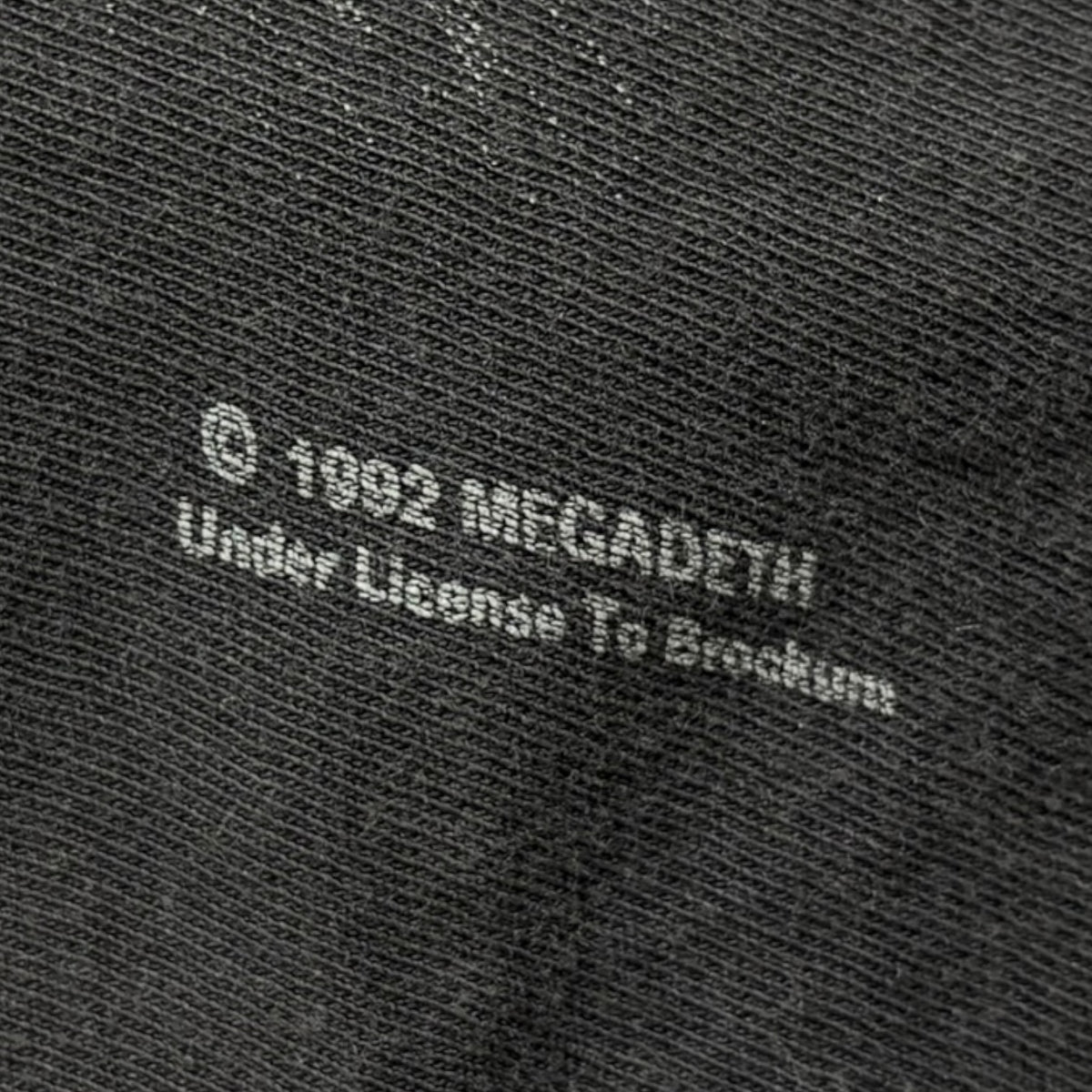 Vintage 1992 Megadeth "Countdown to Extinction" Black