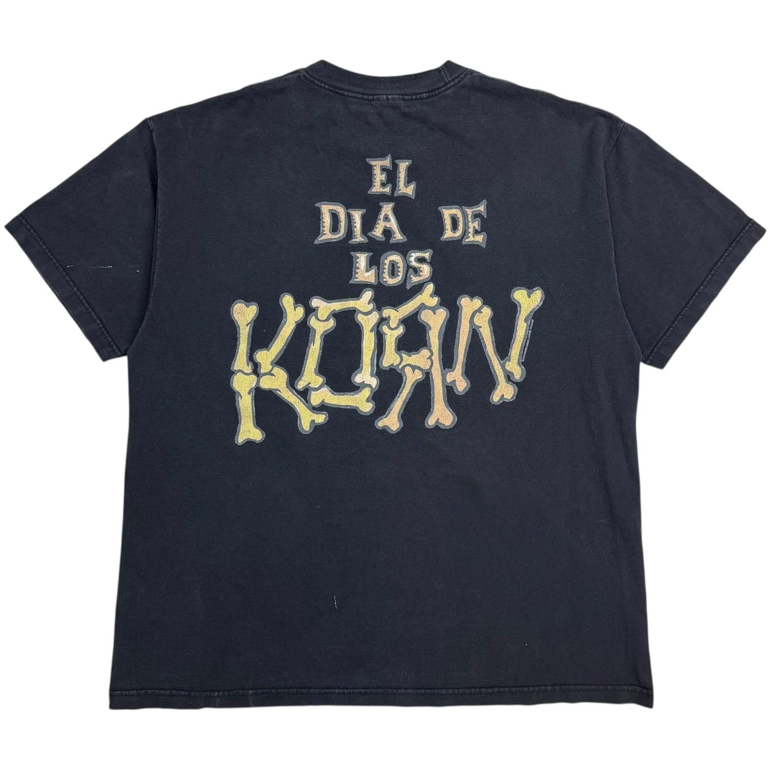 2000 Korn El Dia De Los Korn Tee Black
