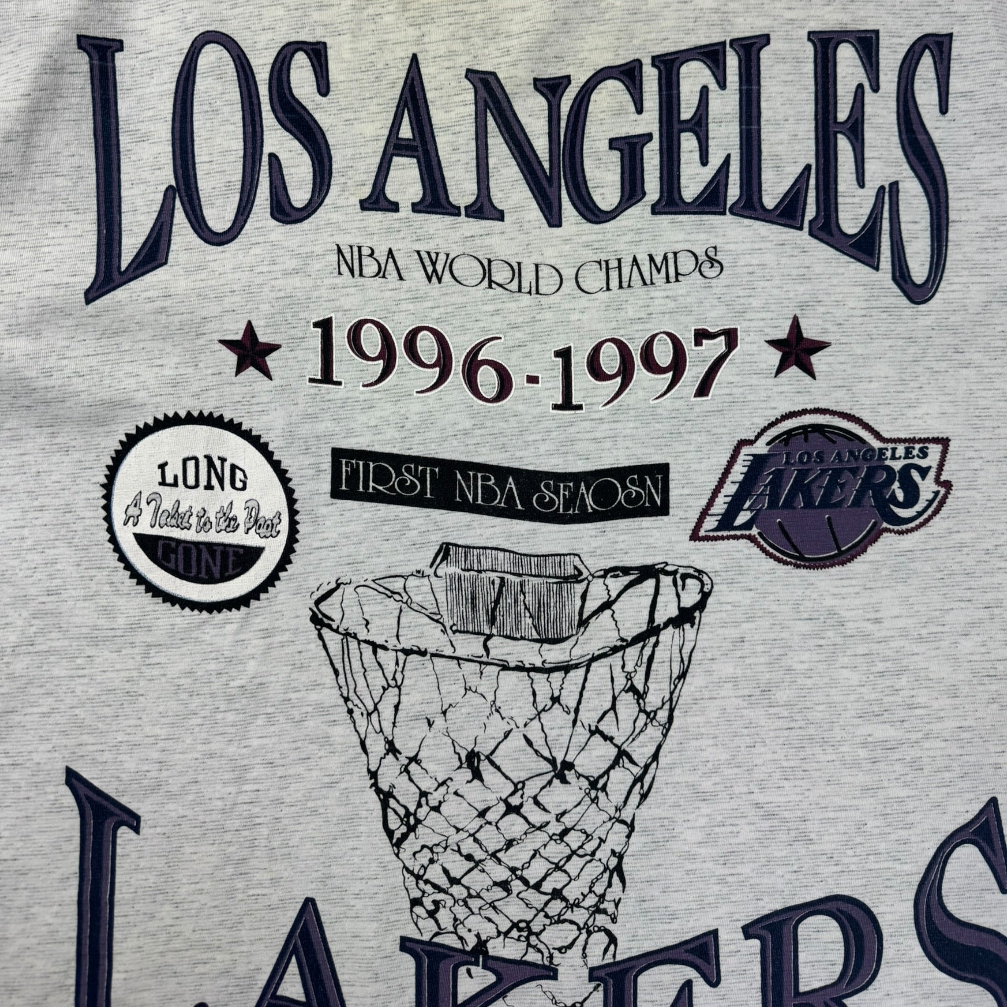 Vintage Los Angeles Lakers AOP NBA T-Shirt