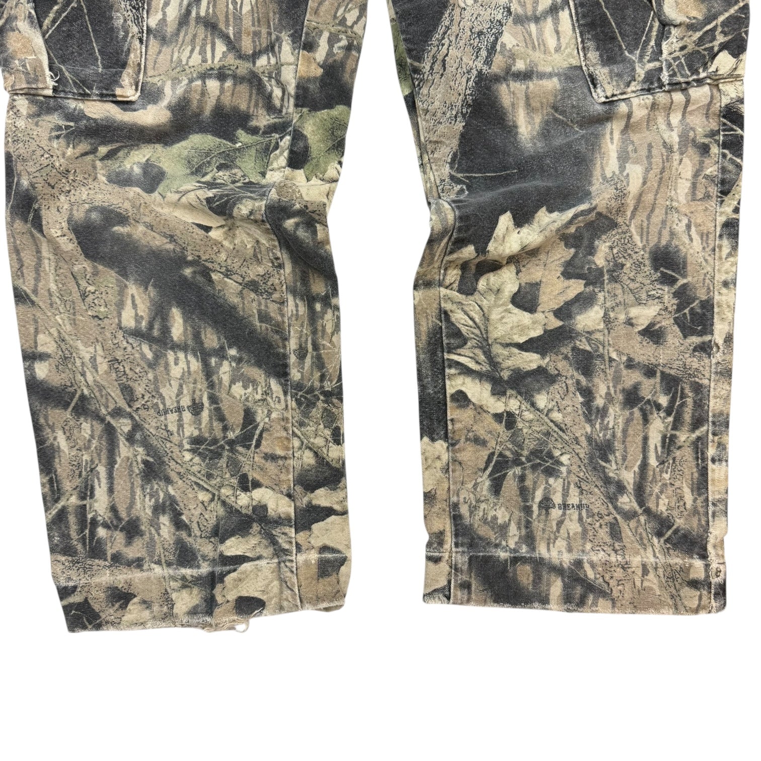 Vintage Faded Camo Cargo Pants