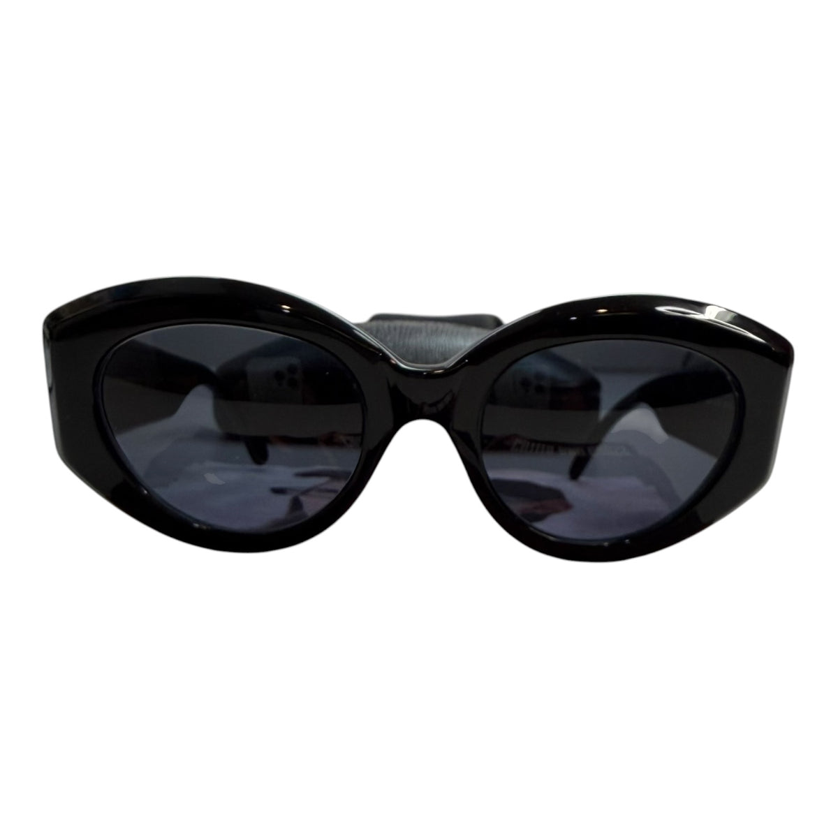 (W) Cutler And Gross Cat Eye Sunglasses Black