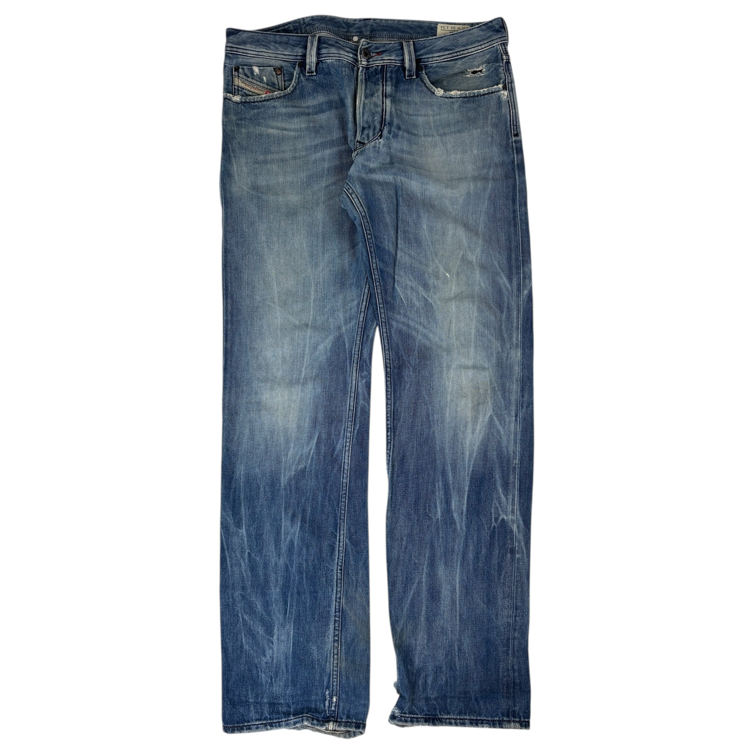 Vintage Diesel Straight Fit Light Wash Denim