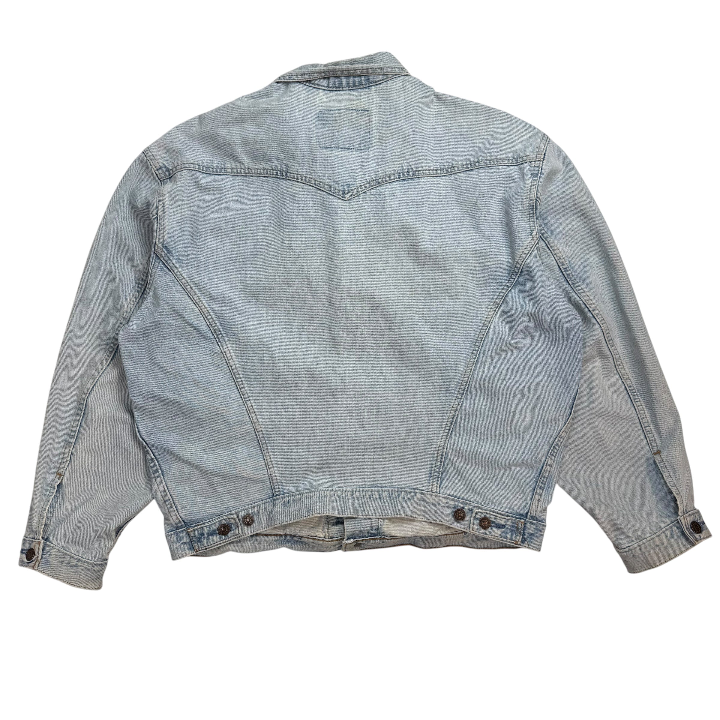 Vintage Levi’s Denim Button Up Jacket Light Wash