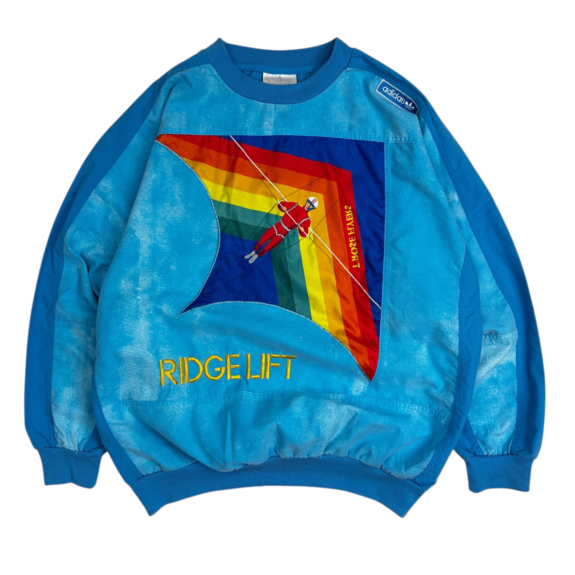 Vintage Adidas Ridge Lift Long Sleeve Blue